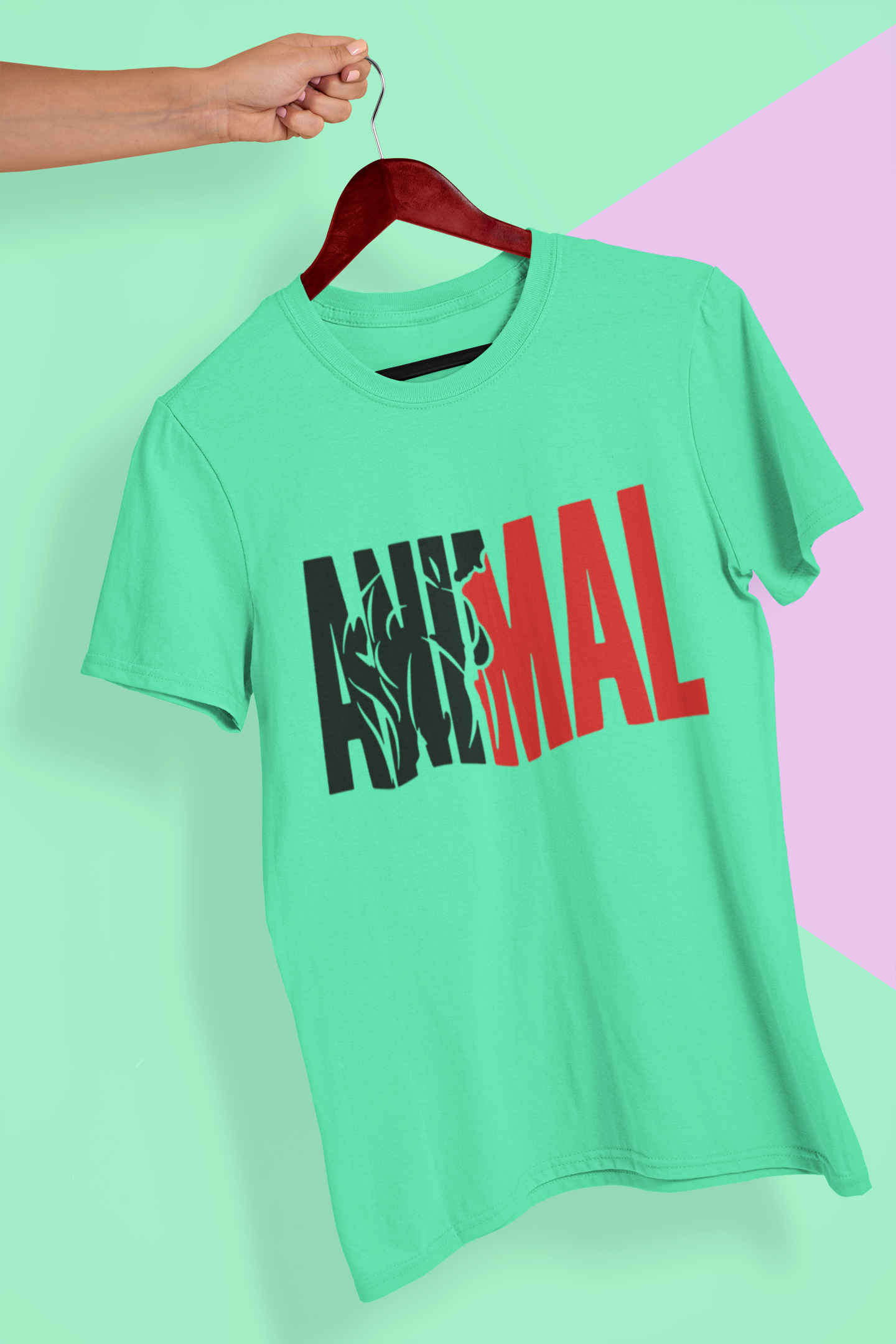 Animal Mens Half Sleeves T-shirt- FunkyTeesClub