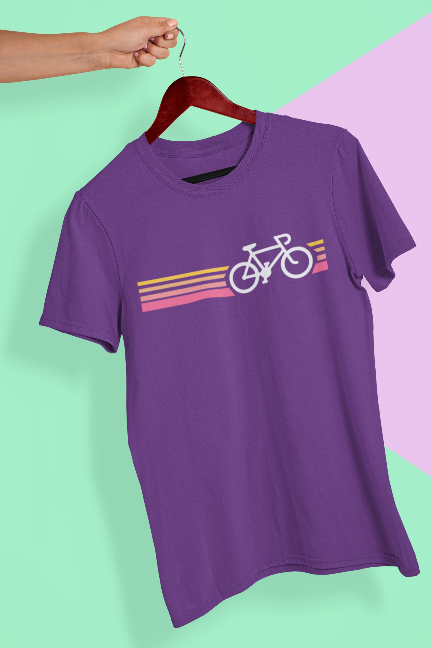 Cycle Women Half Sleeves T-shirt- FunkyTeesClub