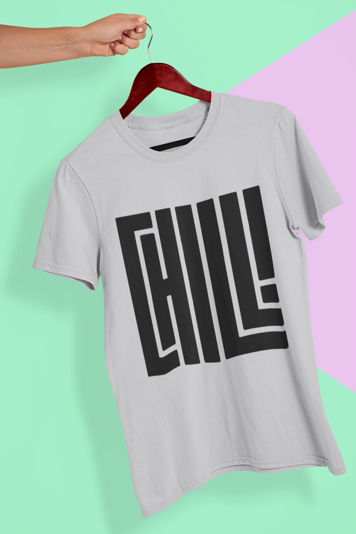 Chill Mens Half Sleeves T-shirt- FunkyTeesClub