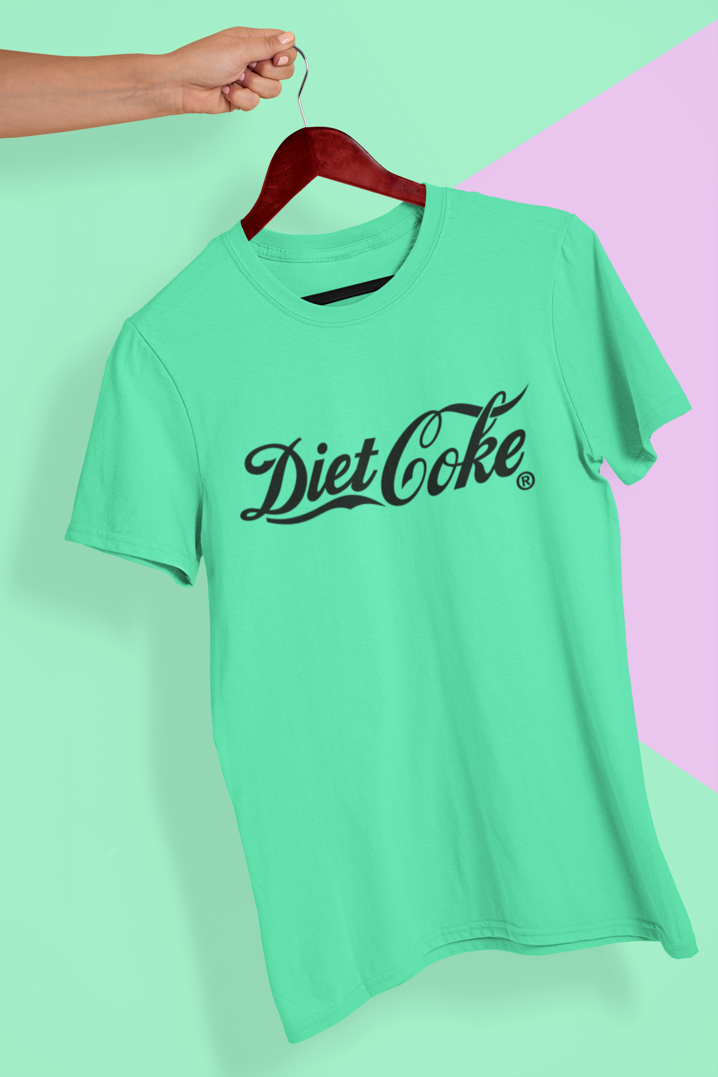 Diet Coke Mens Half Sleeves T-shirt- FunkyTeesClub