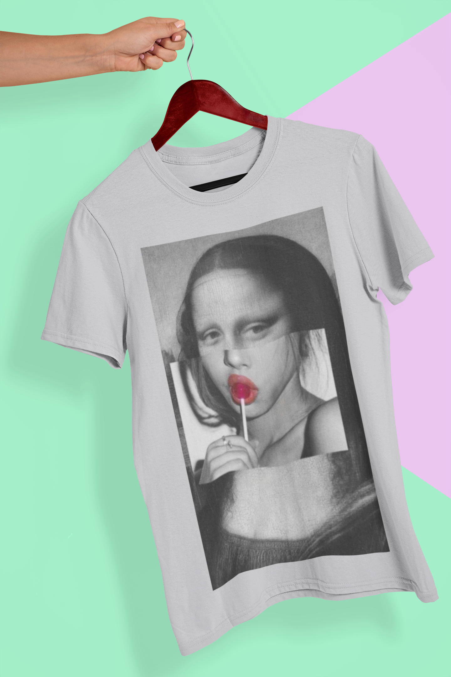 Monapop Women Half Sleeves T-shirt- FunkyTeesClub