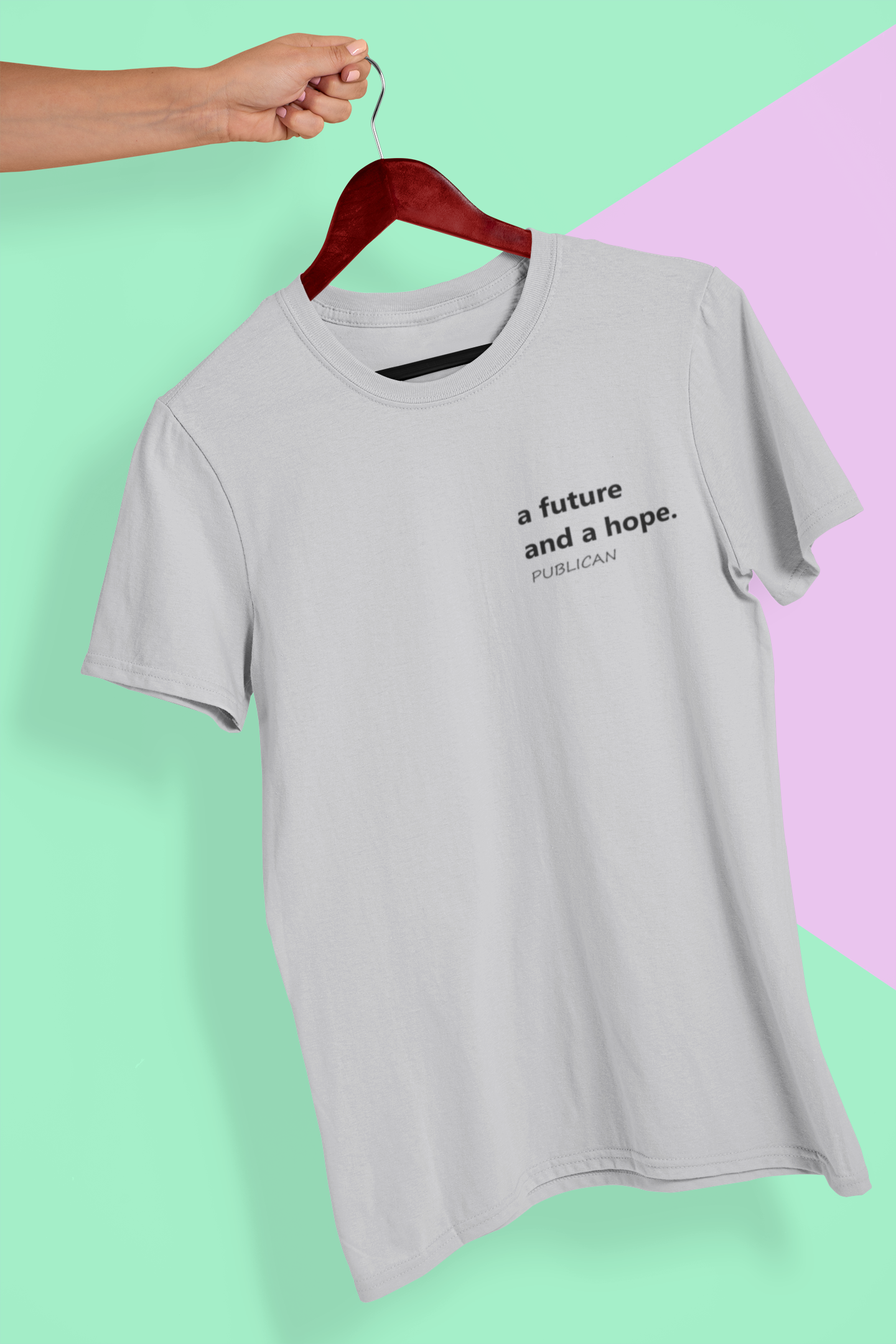 A Future And A Hope Mens Half Sleeves T-shirt- FunkyTeesClub
