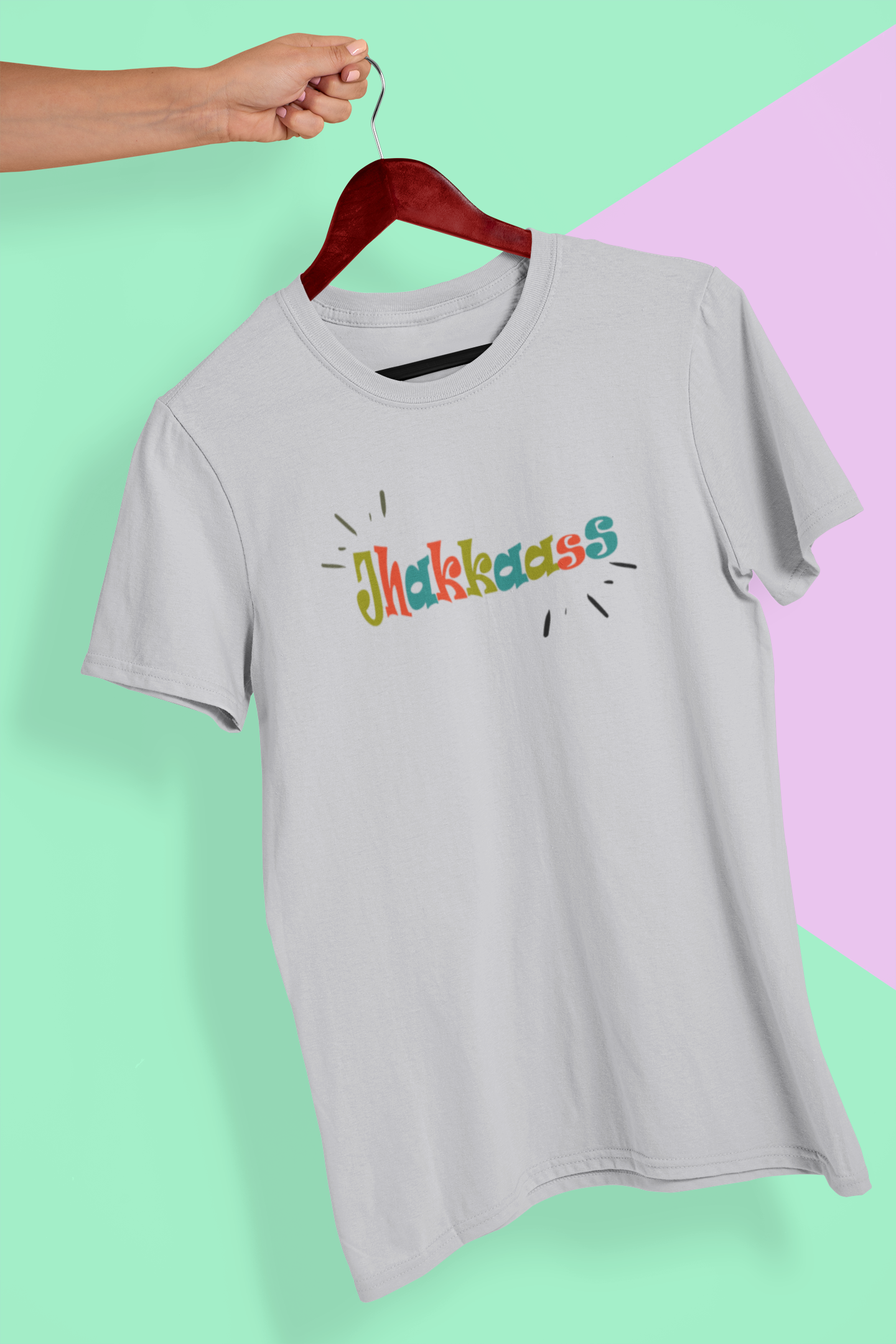 Jhakassas Mens Half Sleeves T-shirt- FunkyTeesClub