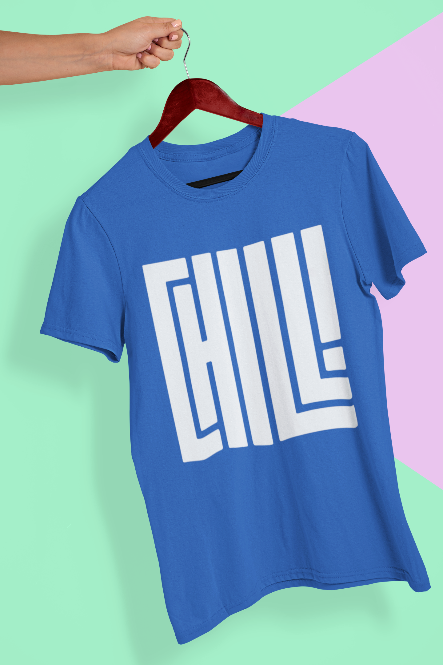Chill Mens Half Sleeves T-shirt- FunkyTeesClub