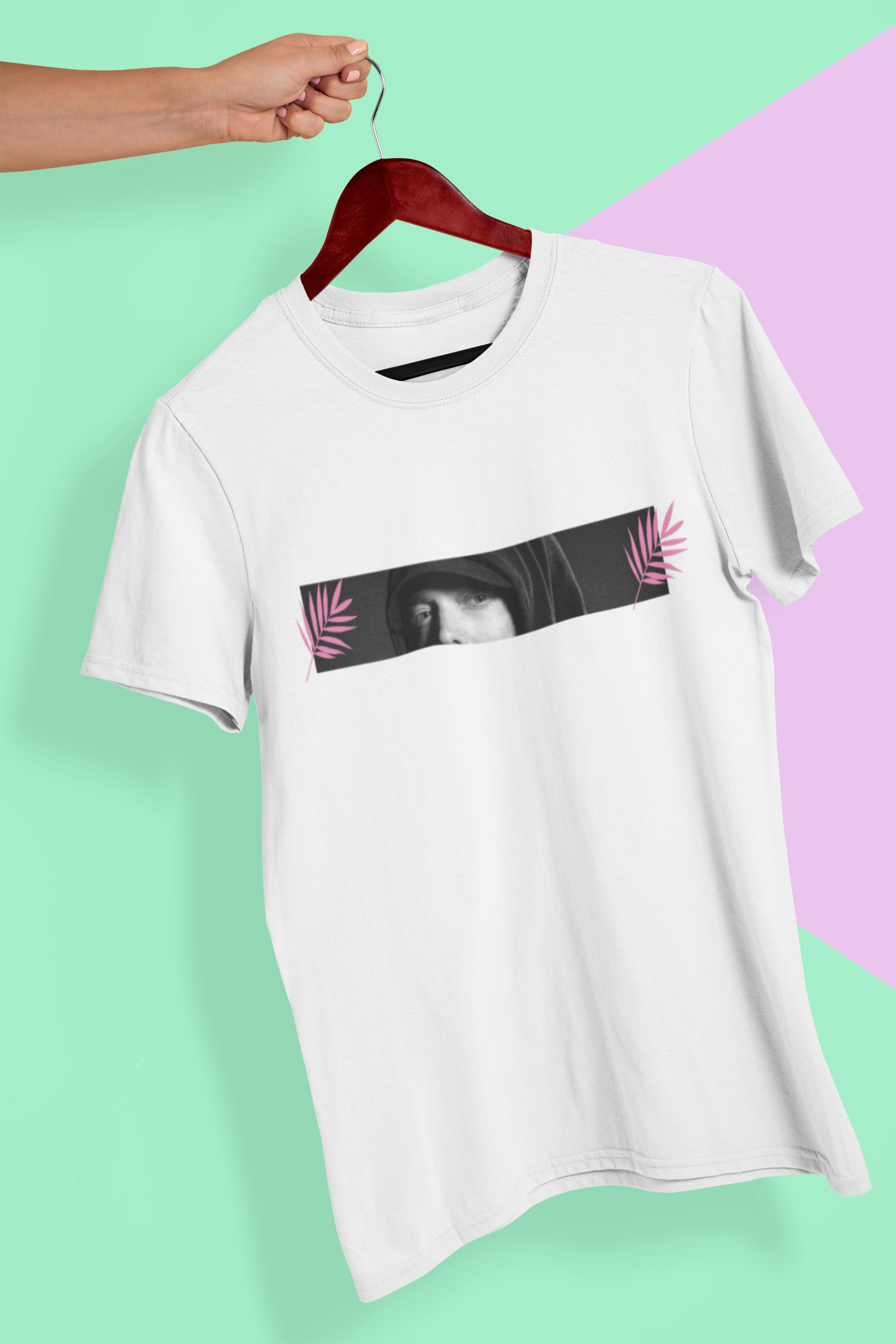 Eminem Rap God Minimal Mens Half Sleeves T-shirt- FunkyTeesClub