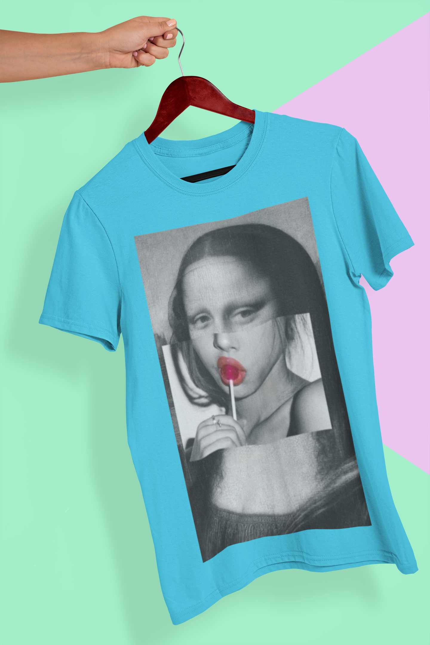 Monapop Mens Half Sleeves T-shirt- FunkyTeesClub