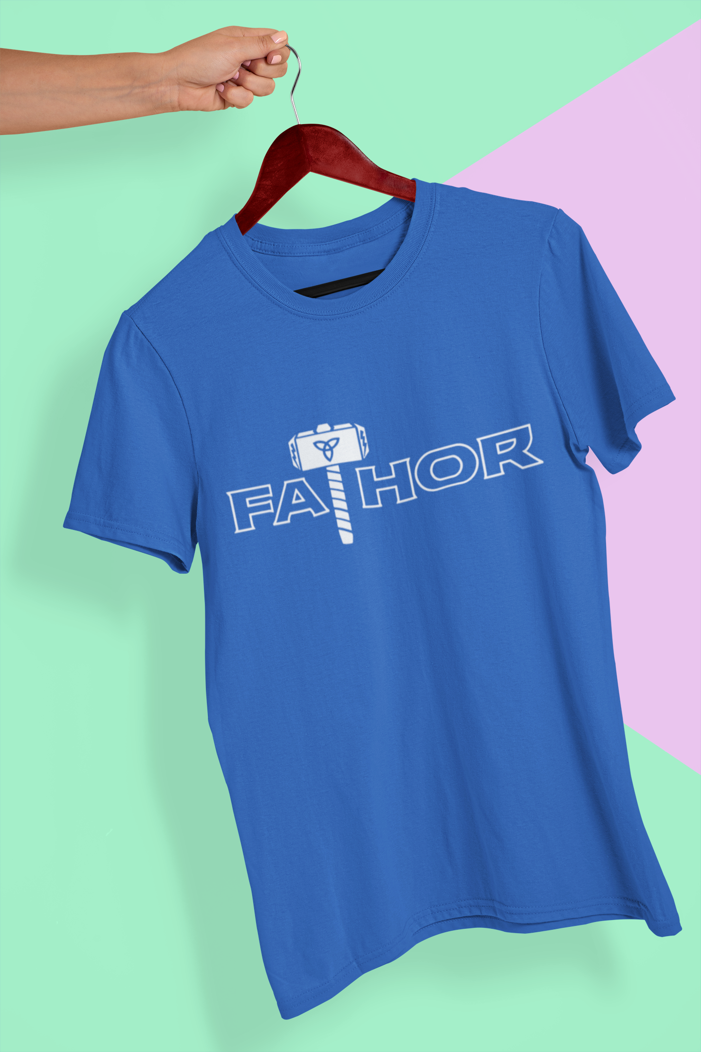 Fathor Mens Half Sleeves T-shirt- FunkyTeesClub