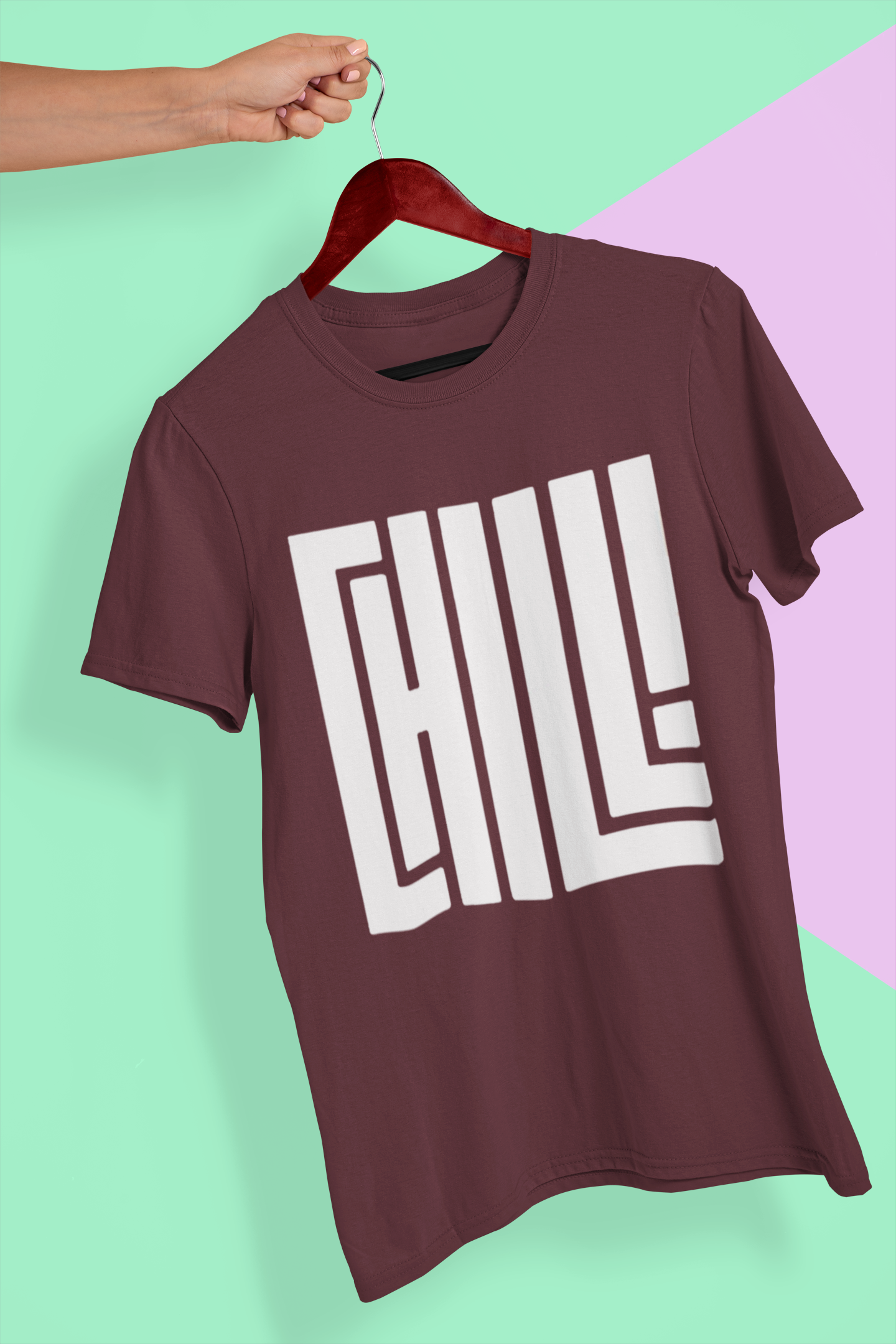 Chill Mens Half Sleeves T-shirt- FunkyTeesClub