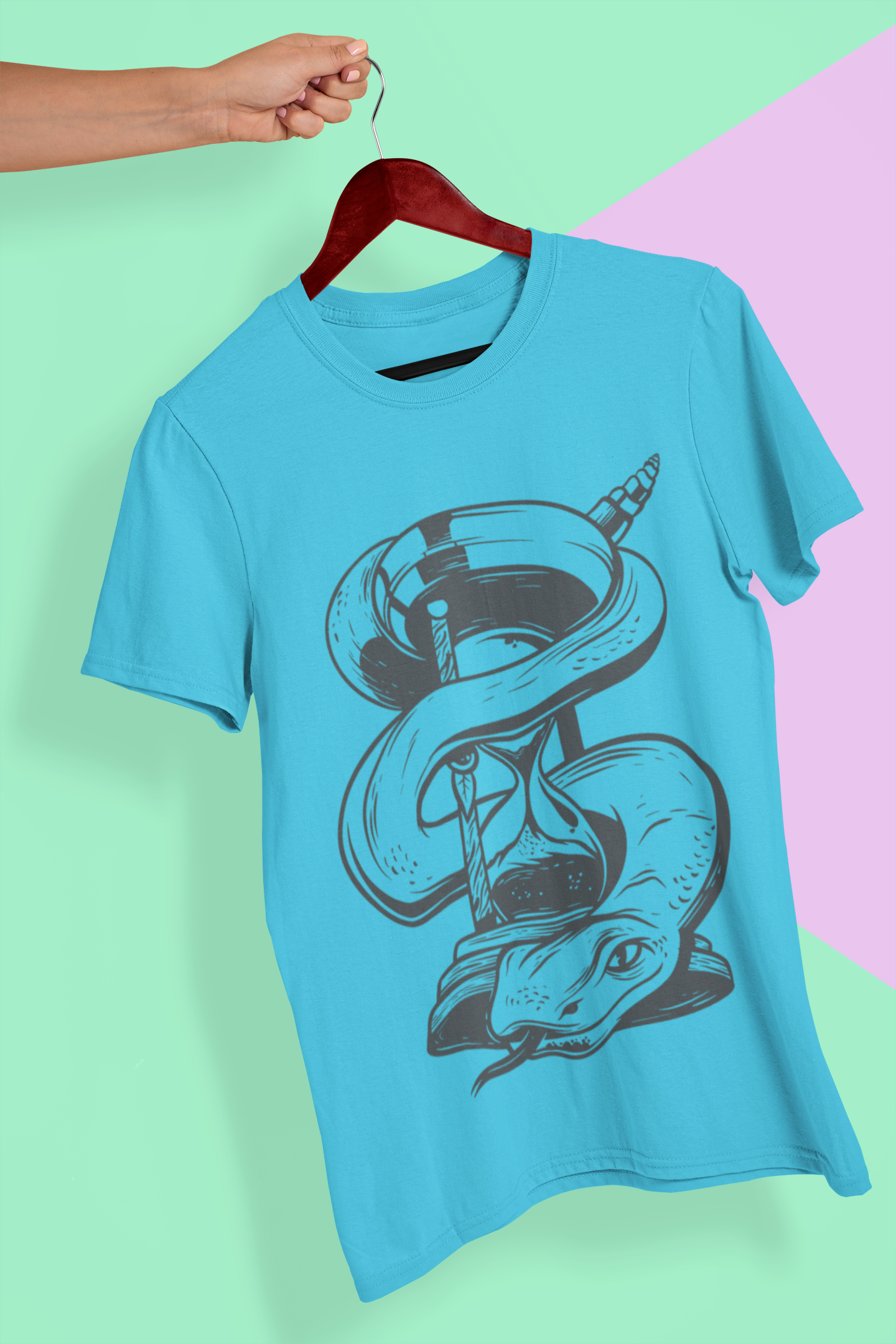 Hourglass Women Half Sleeves T-shirt- FunkyTeesClub
