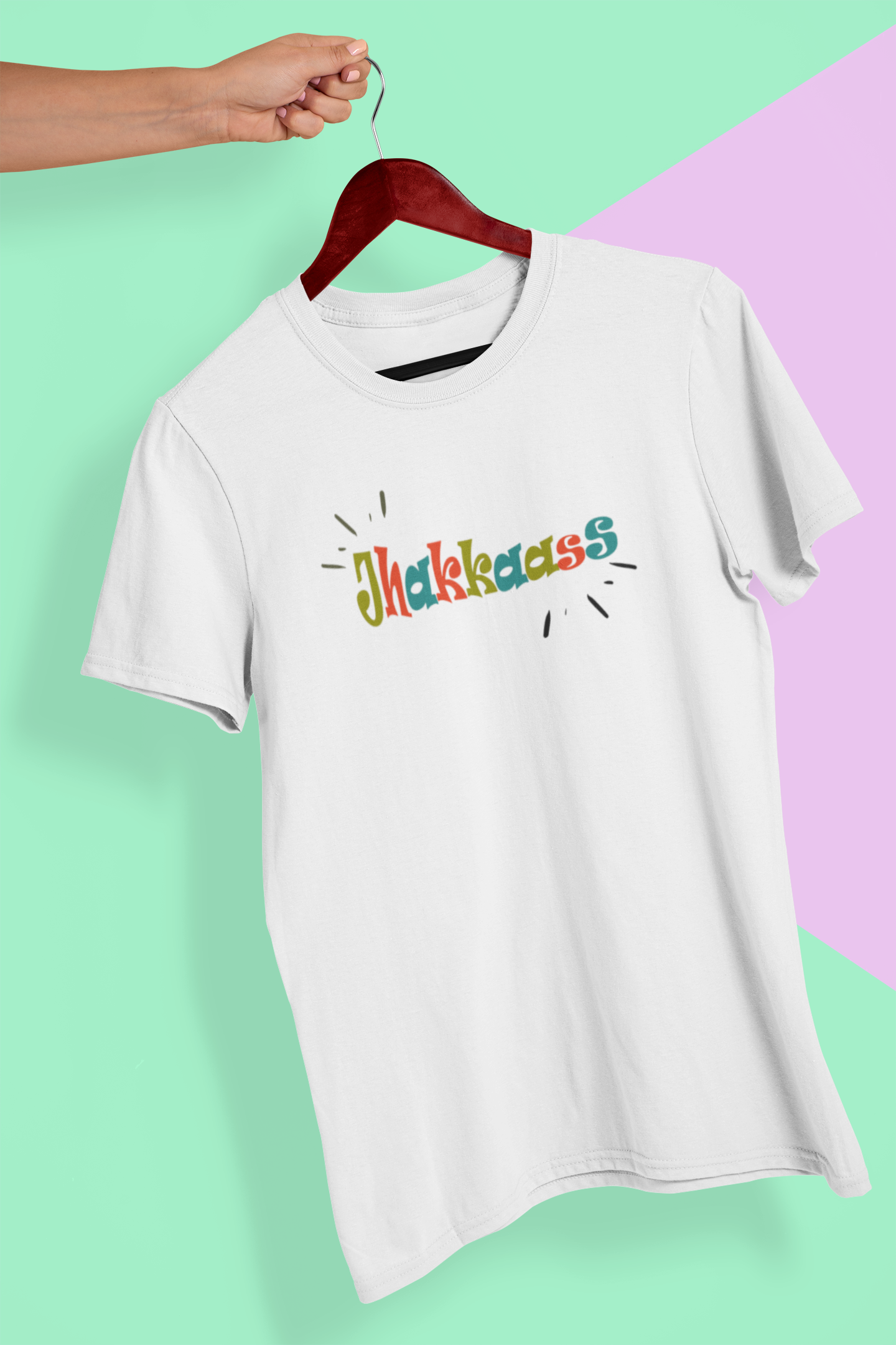 Jhakassas Mens Half Sleeves T-shirt- FunkyTeesClub