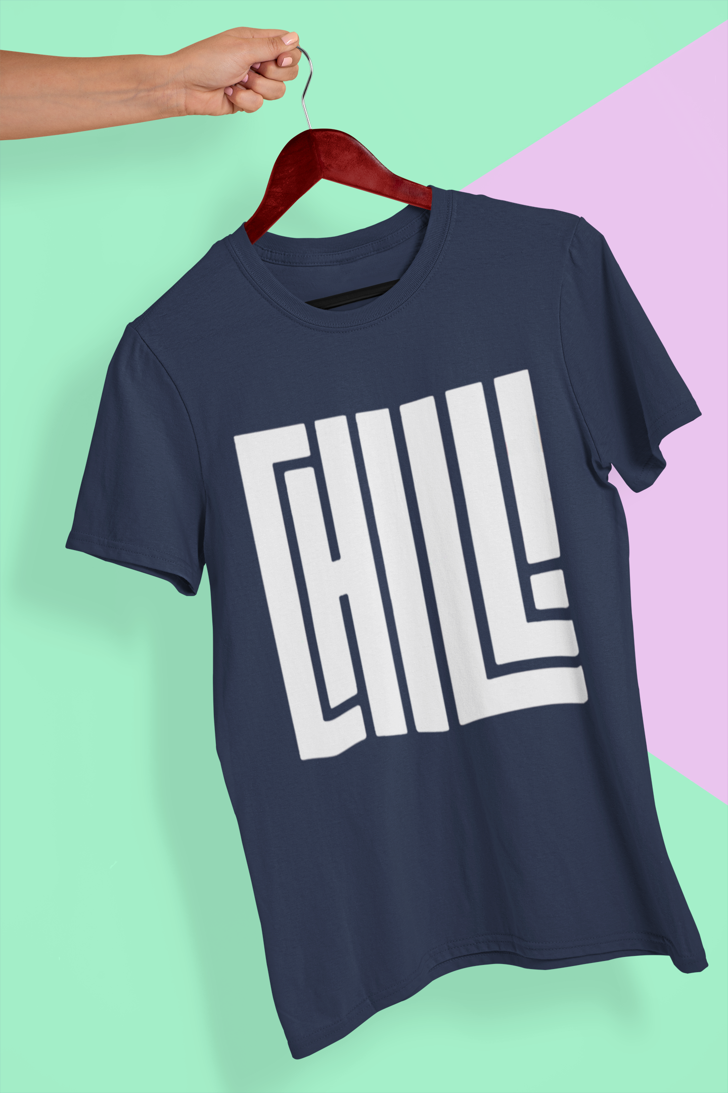 Chill Mens Half Sleeves T-shirt- FunkyTeesClub