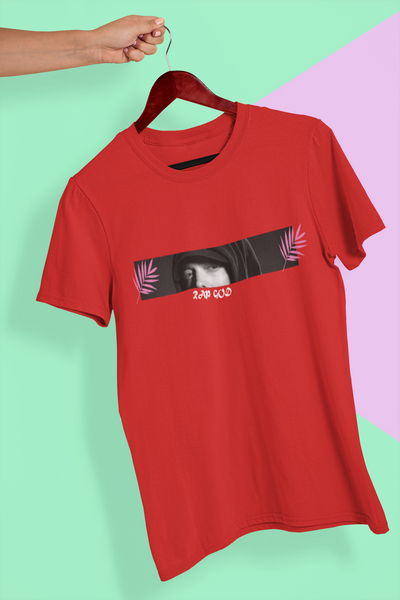Eminem Rap God Minimal Mens Half Sleeves T-shirt- FunkyTeesClub