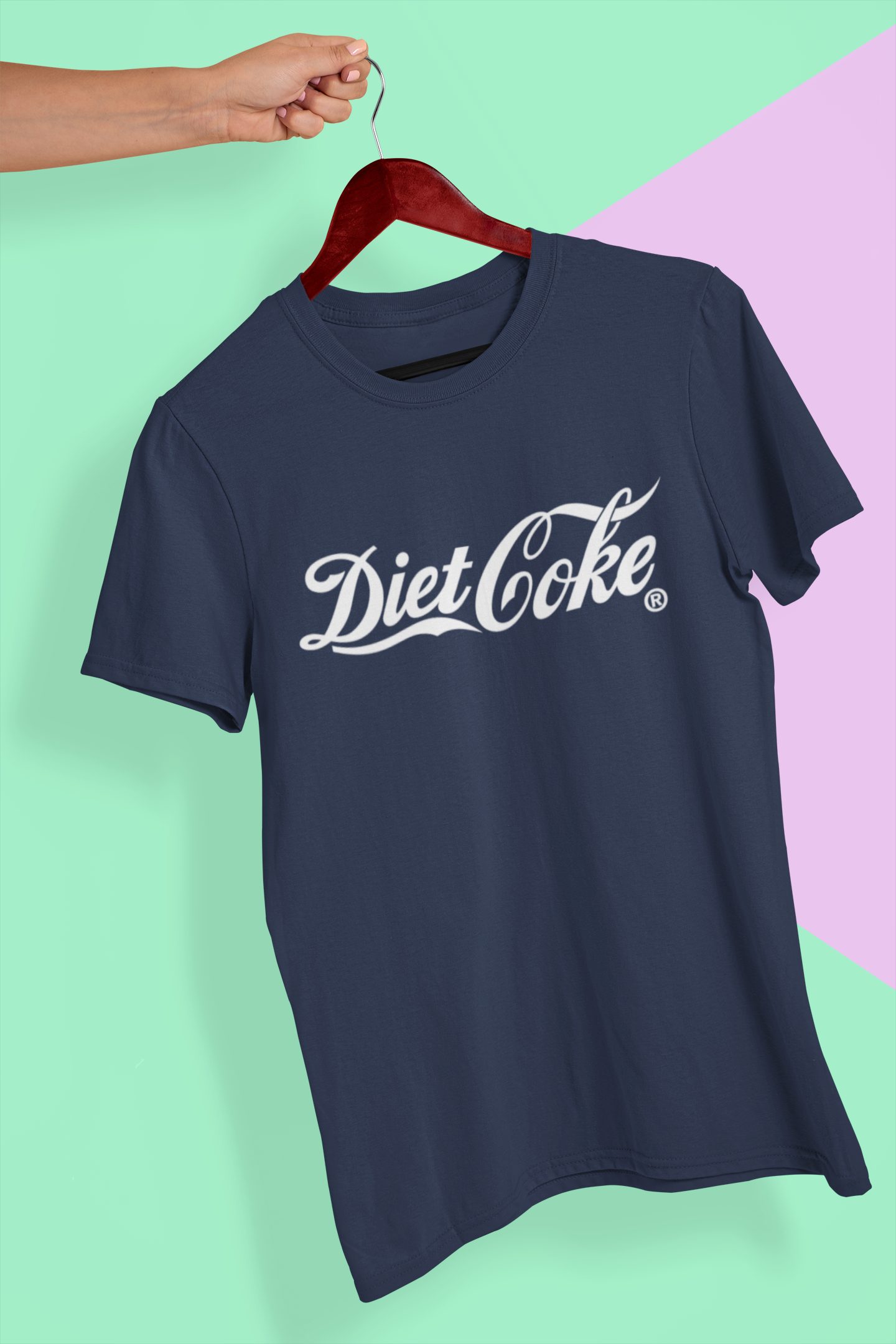 Diet Coke Mens Half Sleeves T-shirt- FunkyTeesClub