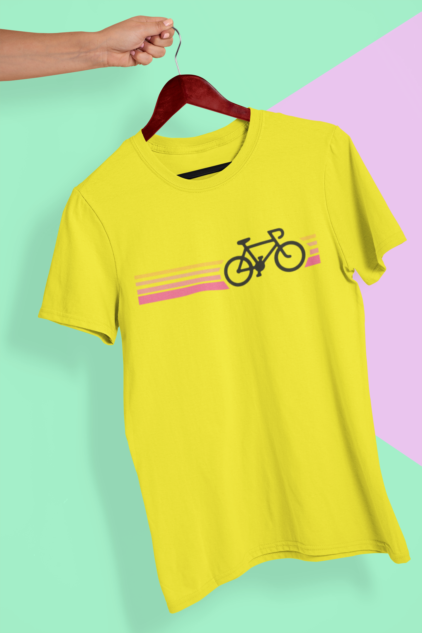 Cycle Mens Half Sleeves T-shirt- FunkyTeesClub