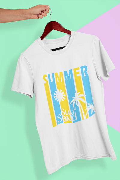 Summer Women Half Sleeves T-shirt- FunkyTeesClub