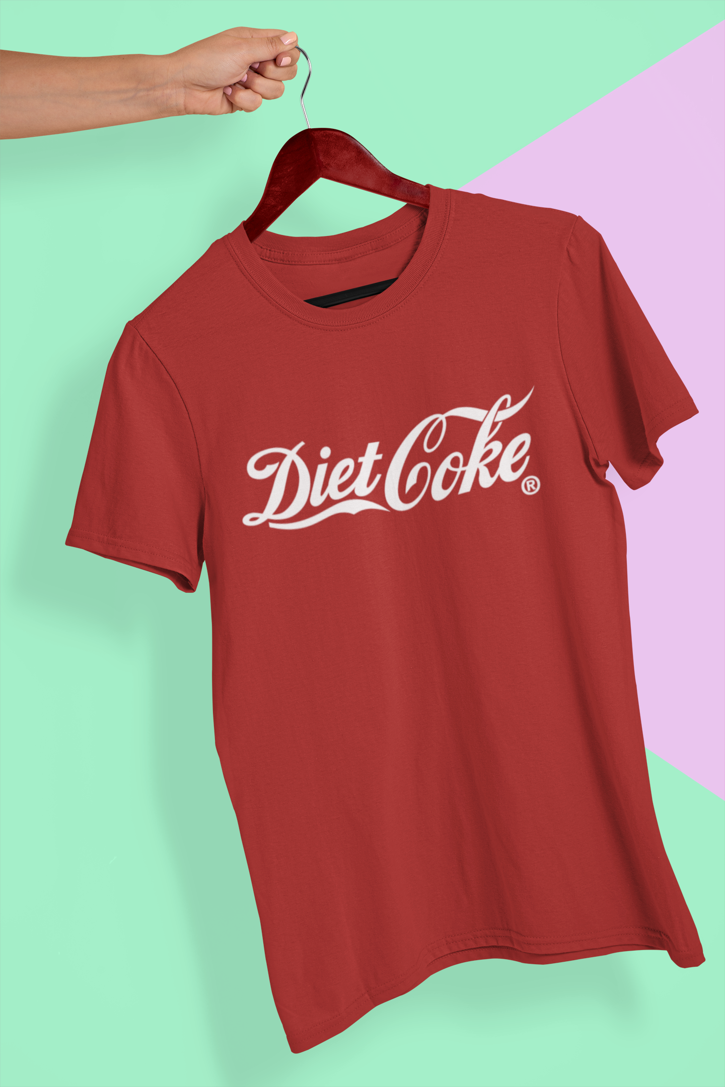 Diet Coke Women Half Sleeves T-shirt- FunkyTeesClub