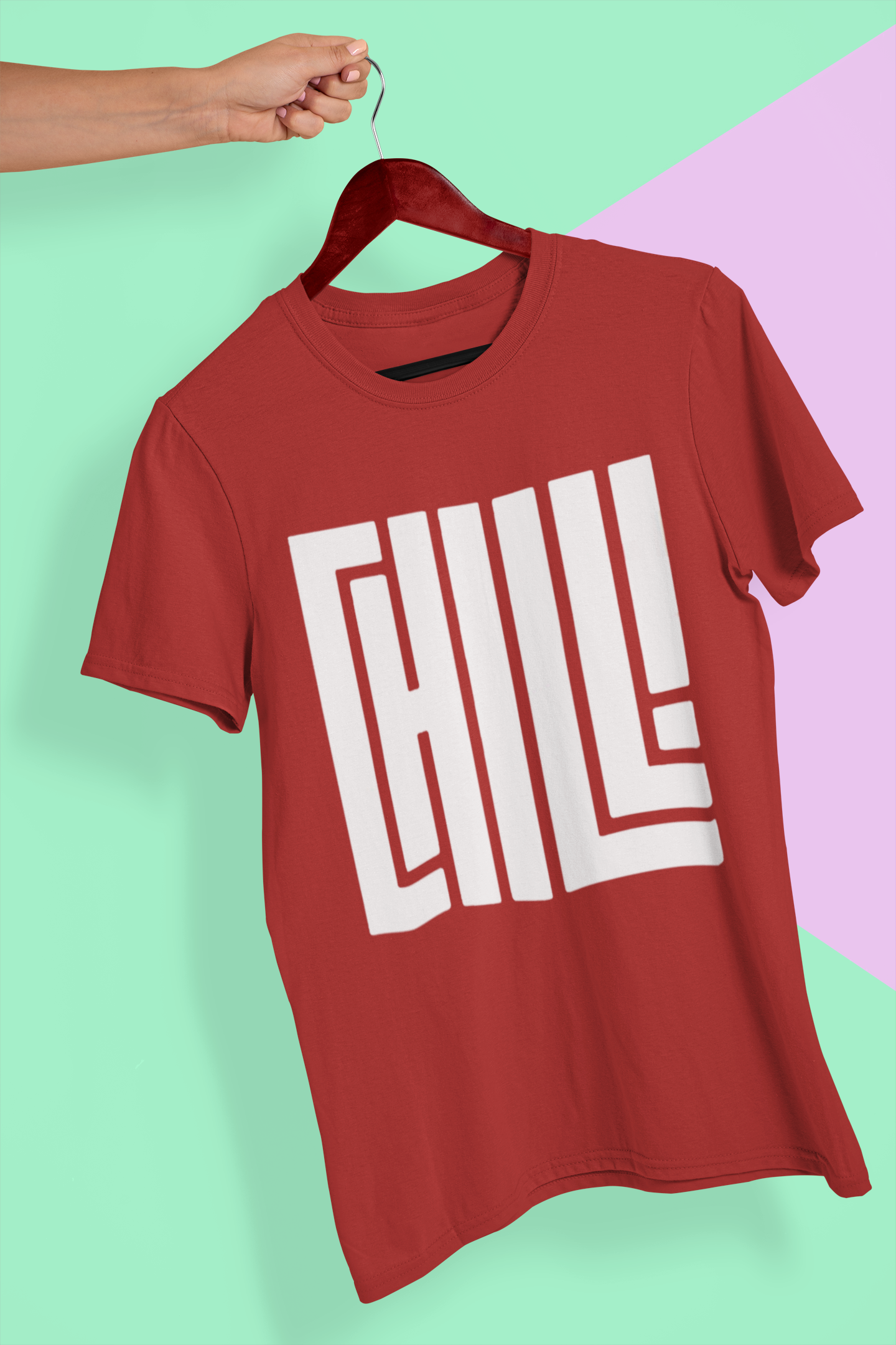 Chill Mens Half Sleeves T-shirt- FunkyTeesClub