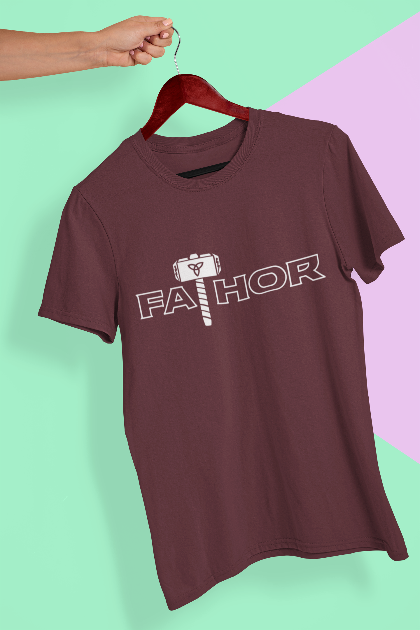 Fathor Mens Half Sleeves T-shirt- FunkyTeesClub