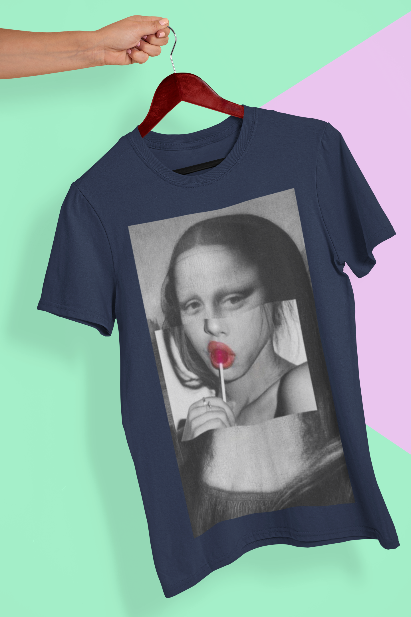Monapop Women Half Sleeves T-shirt- FunkyTeesClub