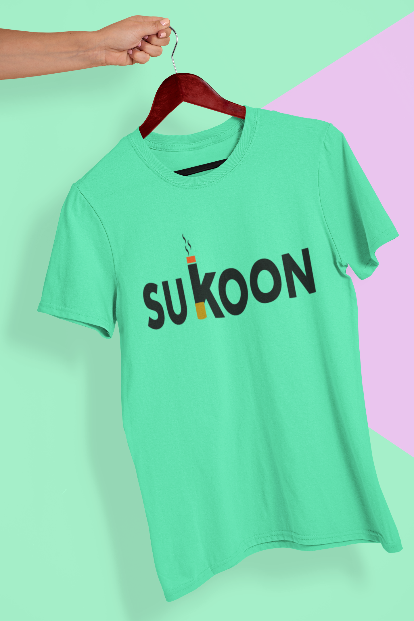 Sukoon Pub And Beer Women Half Sleeves T-shirt- FunkyTeesClub