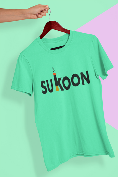 Sukoon Pub And Beer Women Half Sleeves T-shirt- FunkyTeesClub