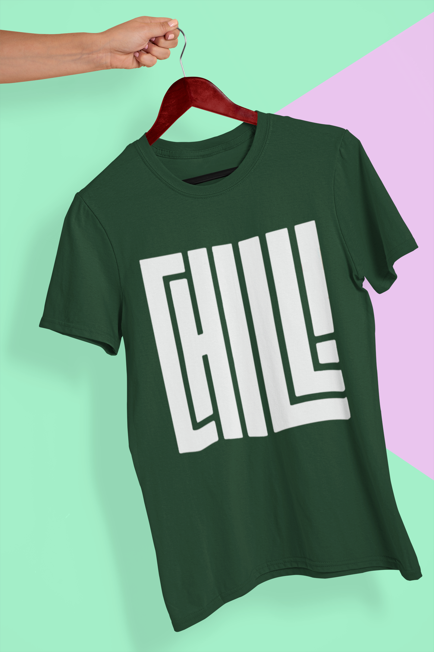 Chill Mens Half Sleeves T-shirt- FunkyTeesClub