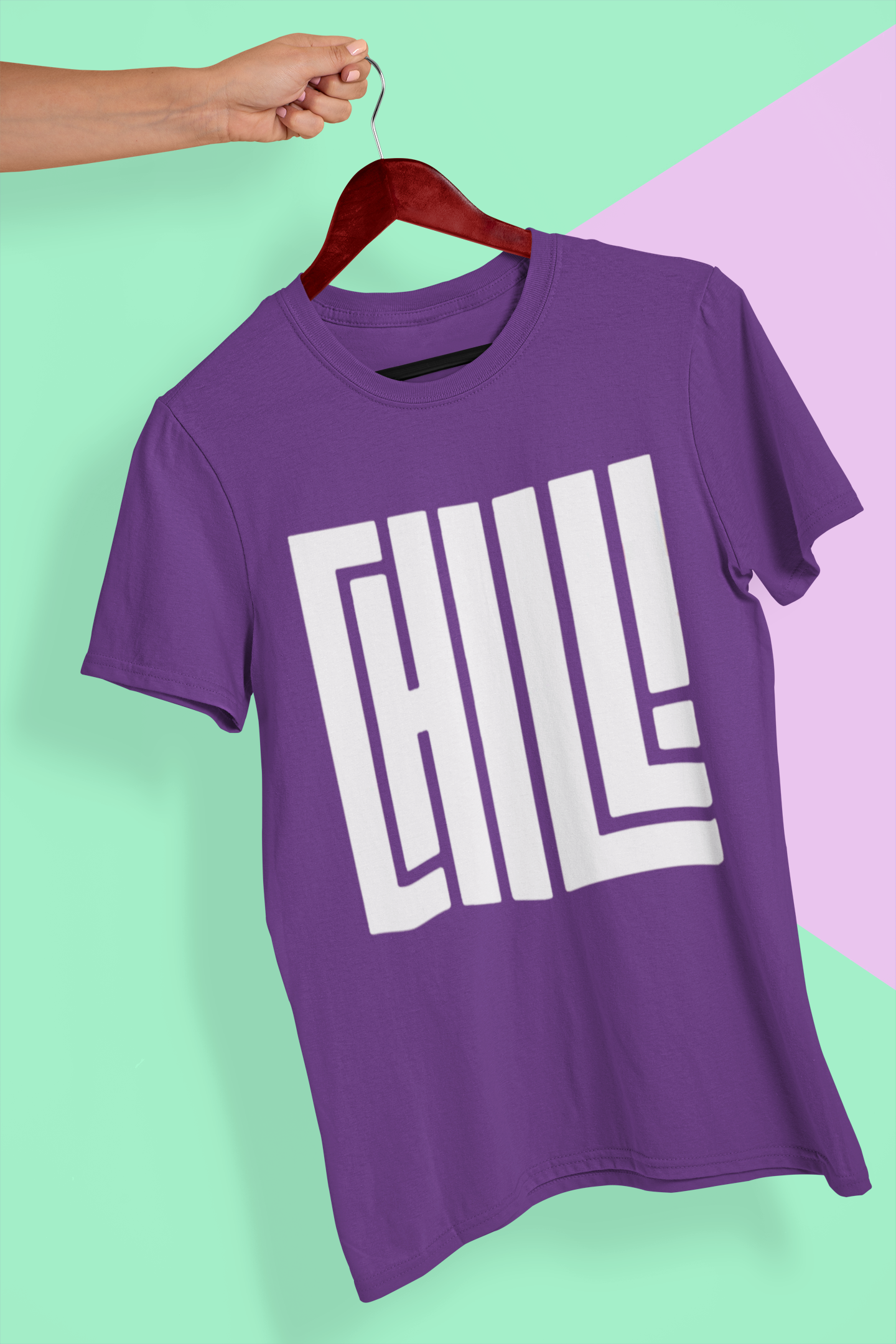 Chill Women Half Sleeves T-shirt- FunkyTeesClub