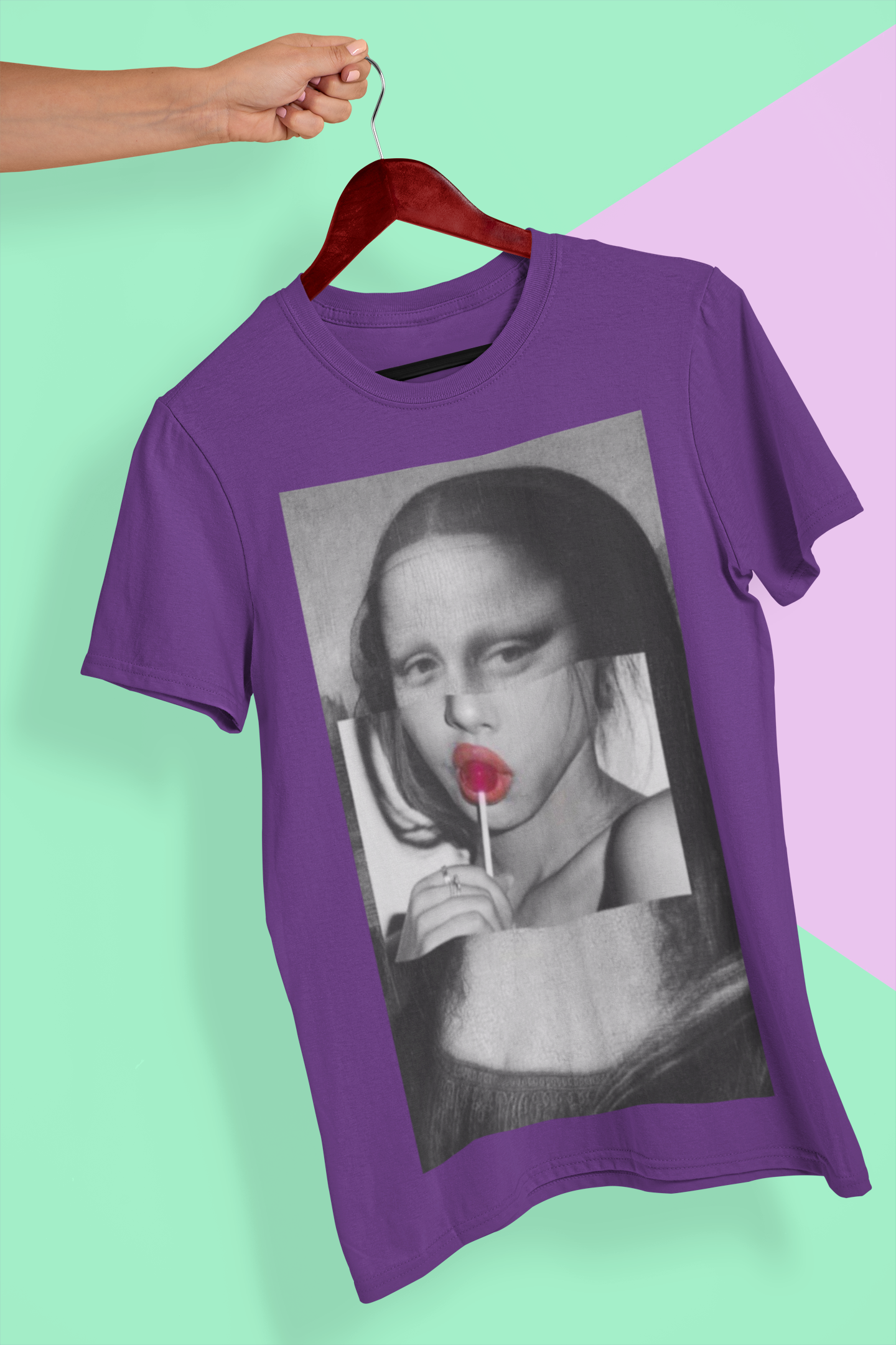 Monapop Women Half Sleeves T-shirt- FunkyTeesClub