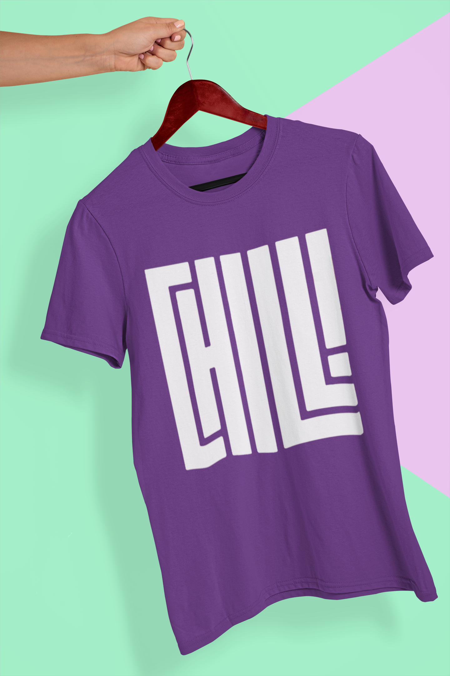 Chill Mens Half Sleeves T-shirt- FunkyTeesClub