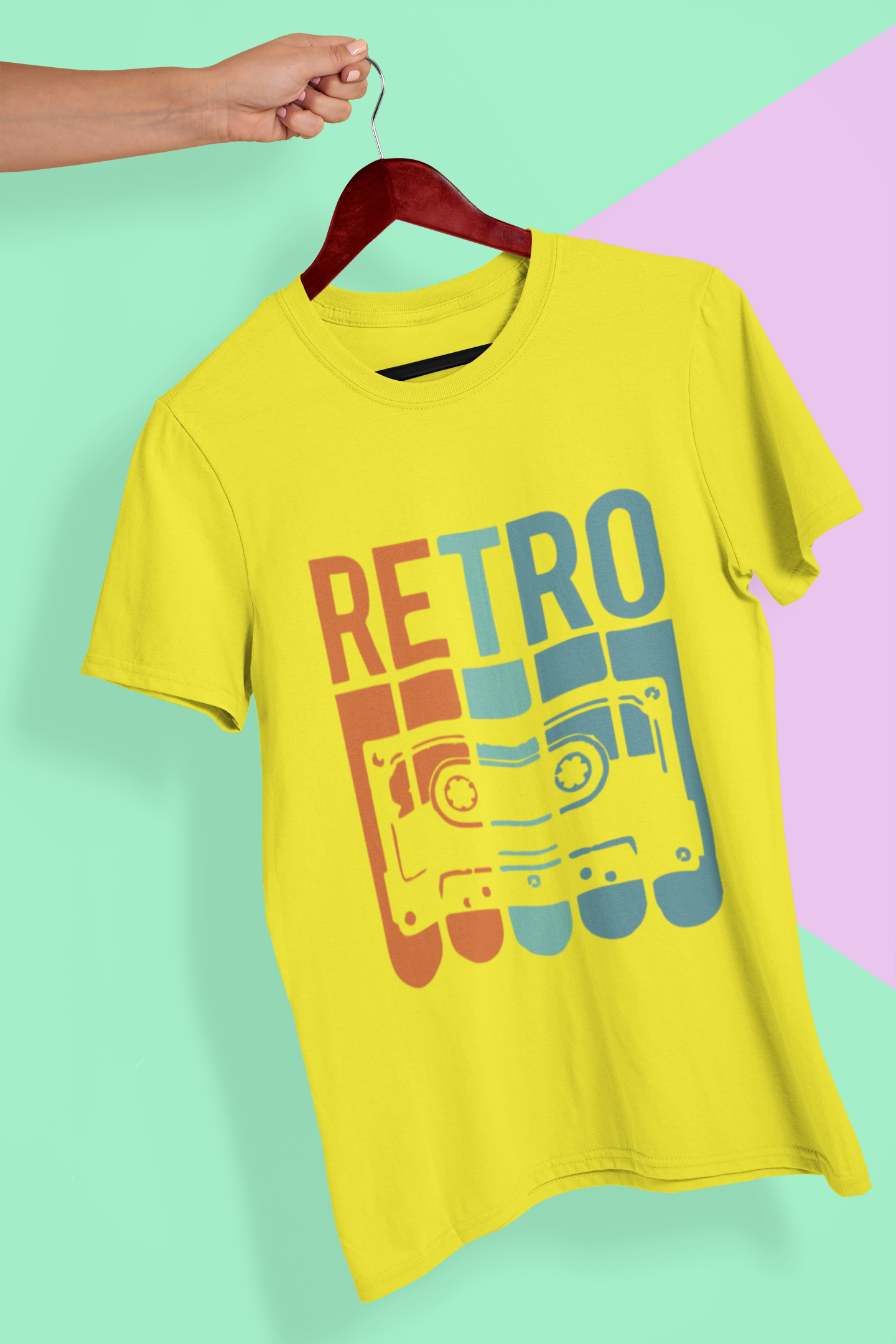Retro Mens Half Sleeves T-shirt- FunkyTeesClub