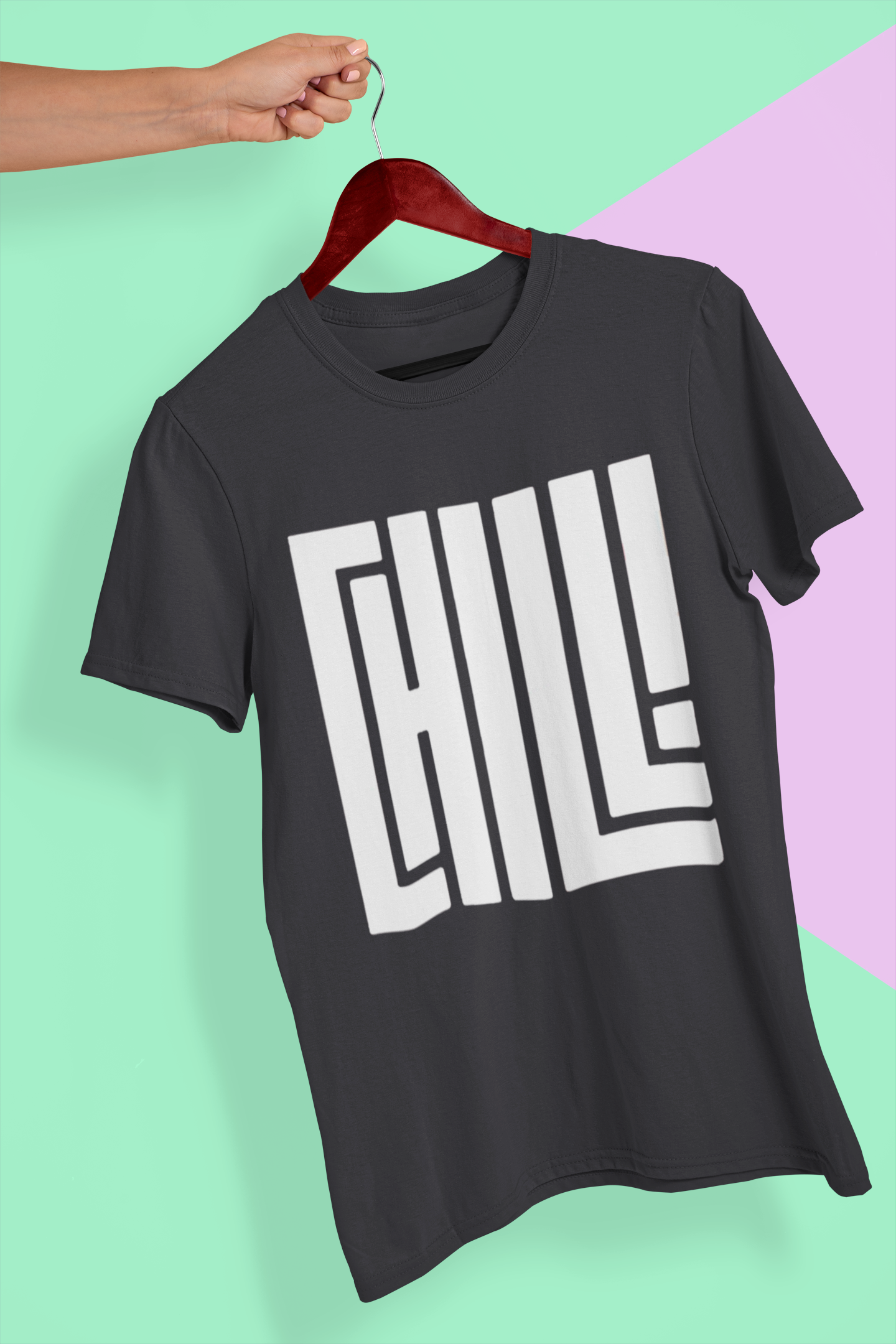 Chill Women Half Sleeves T-shirt- FunkyTeesClub