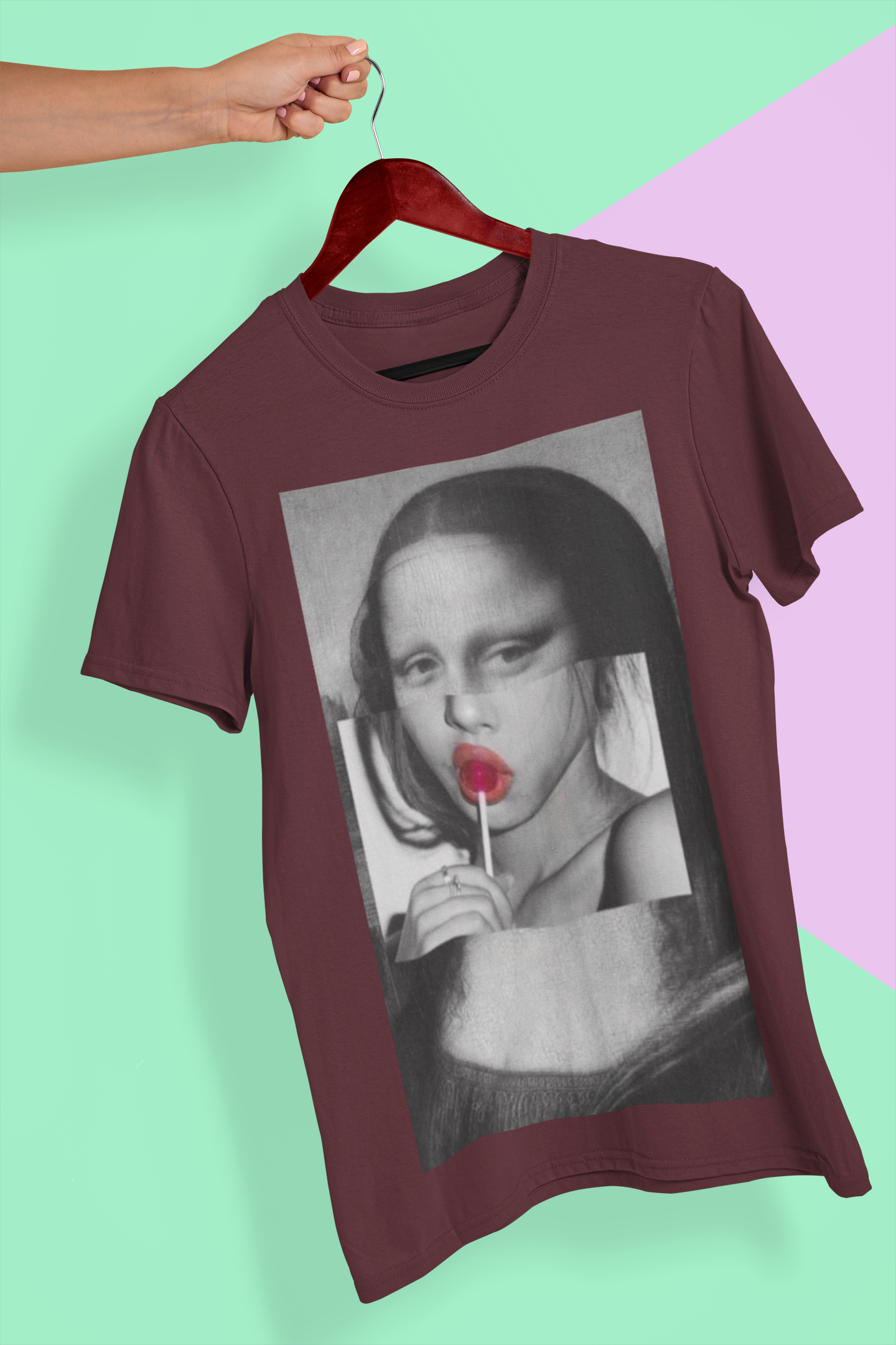 Monapop Women Half Sleeves T-shirt- FunkyTeesClub