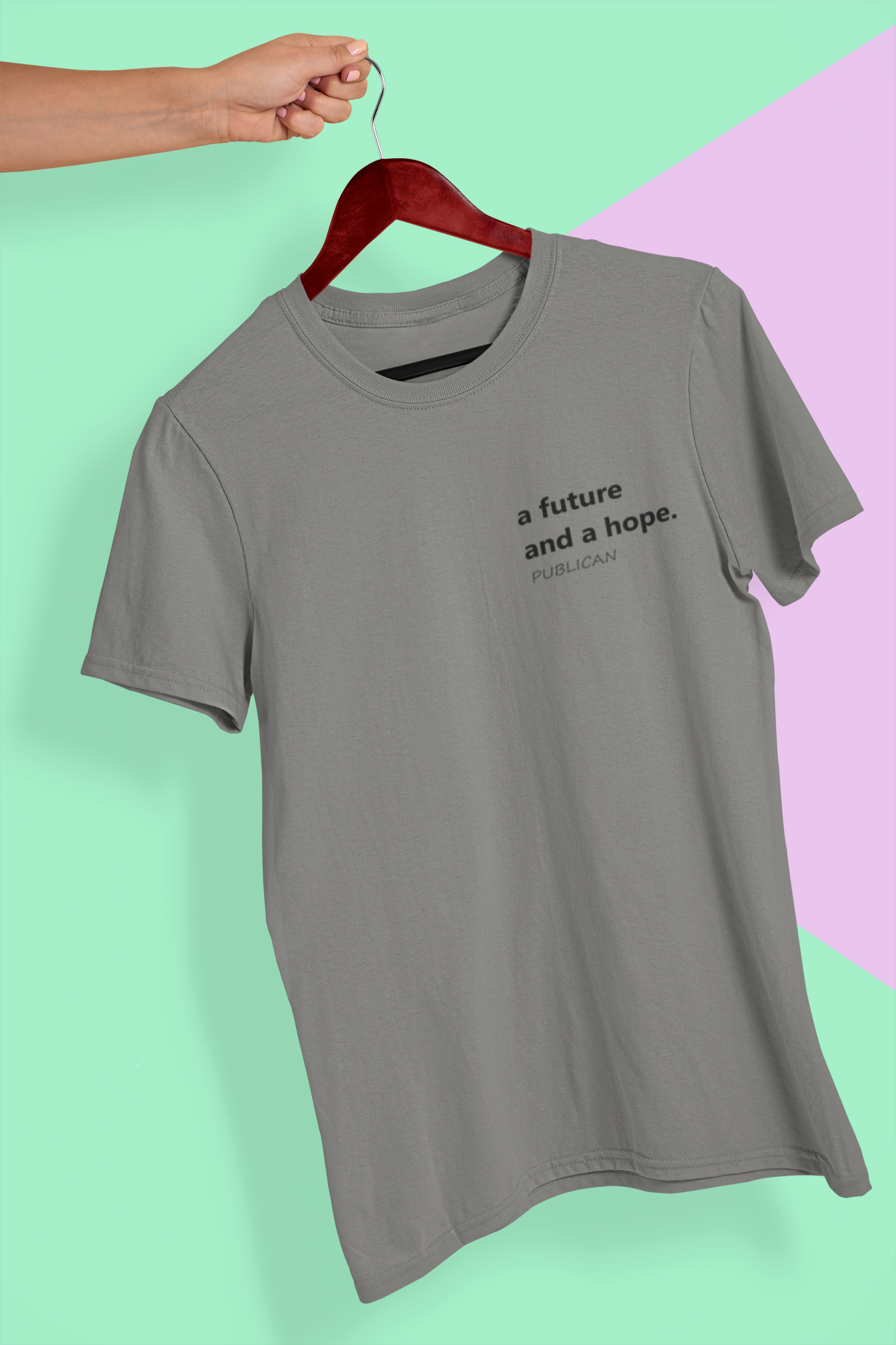 A Future And A Hope Mens Half Sleeves T-shirt- FunkyTeesClub