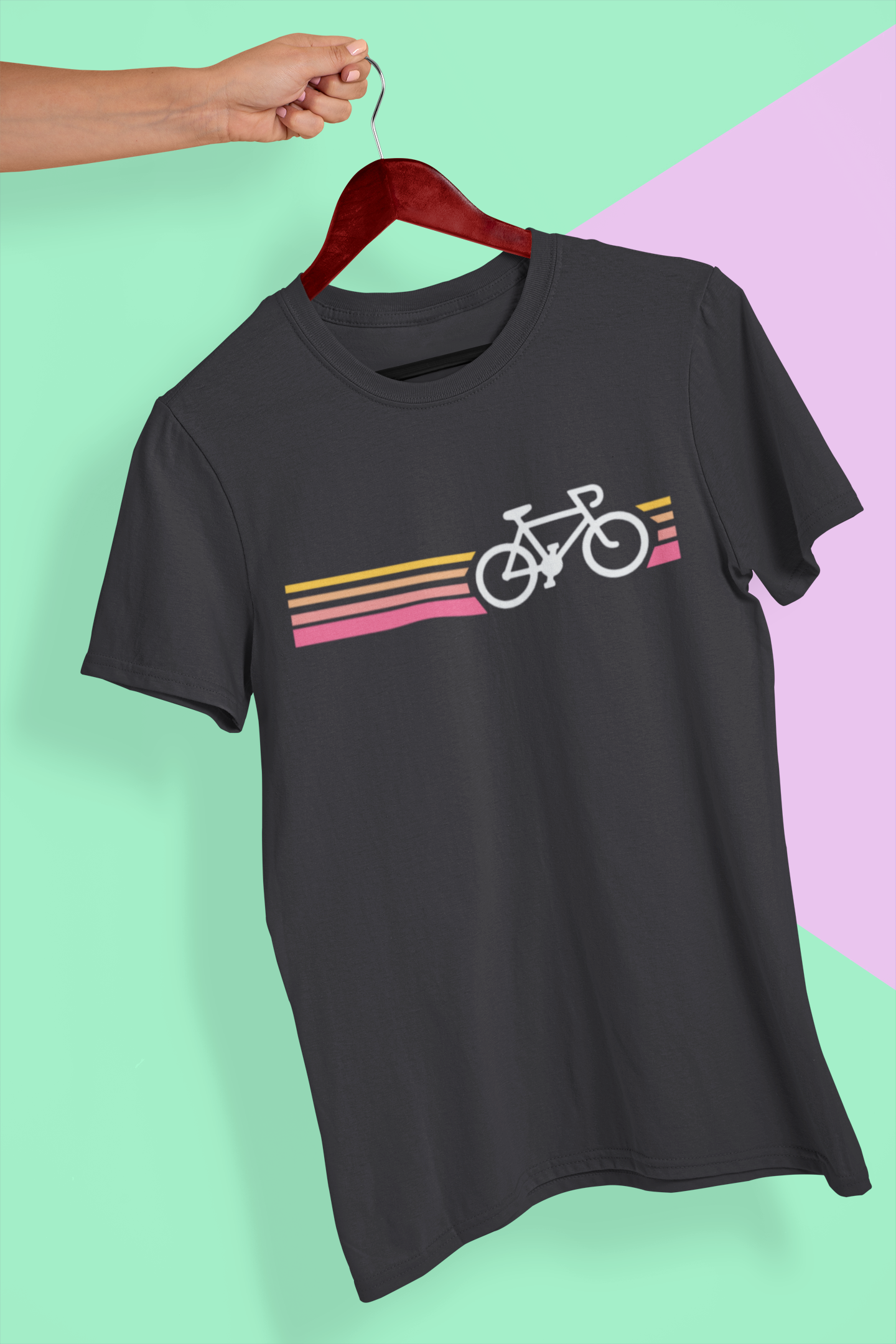 Cycle Mens Half Sleeves T-shirt- FunkyTeesClub
