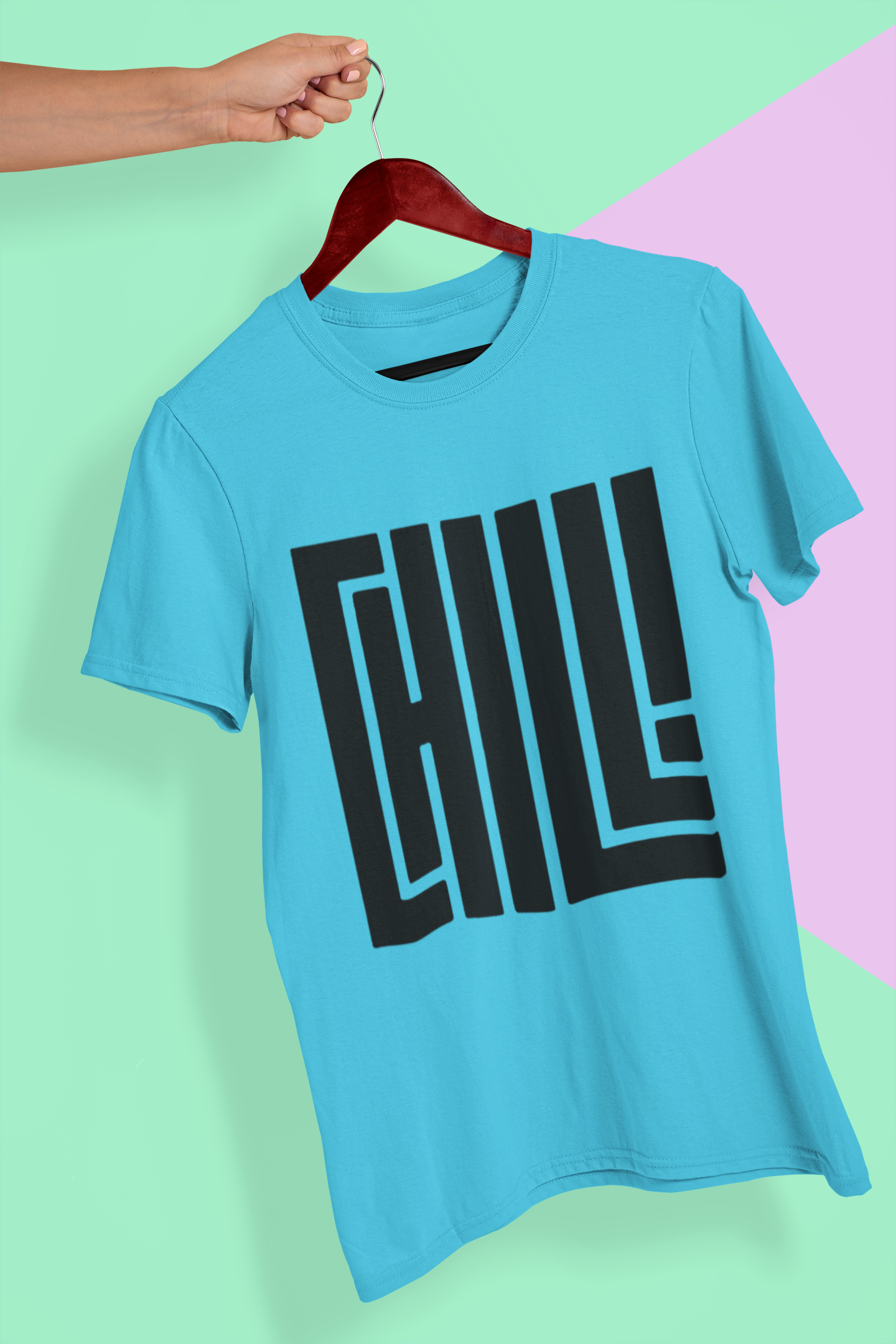 Chill Mens Half Sleeves T-shirt- FunkyTeesClub