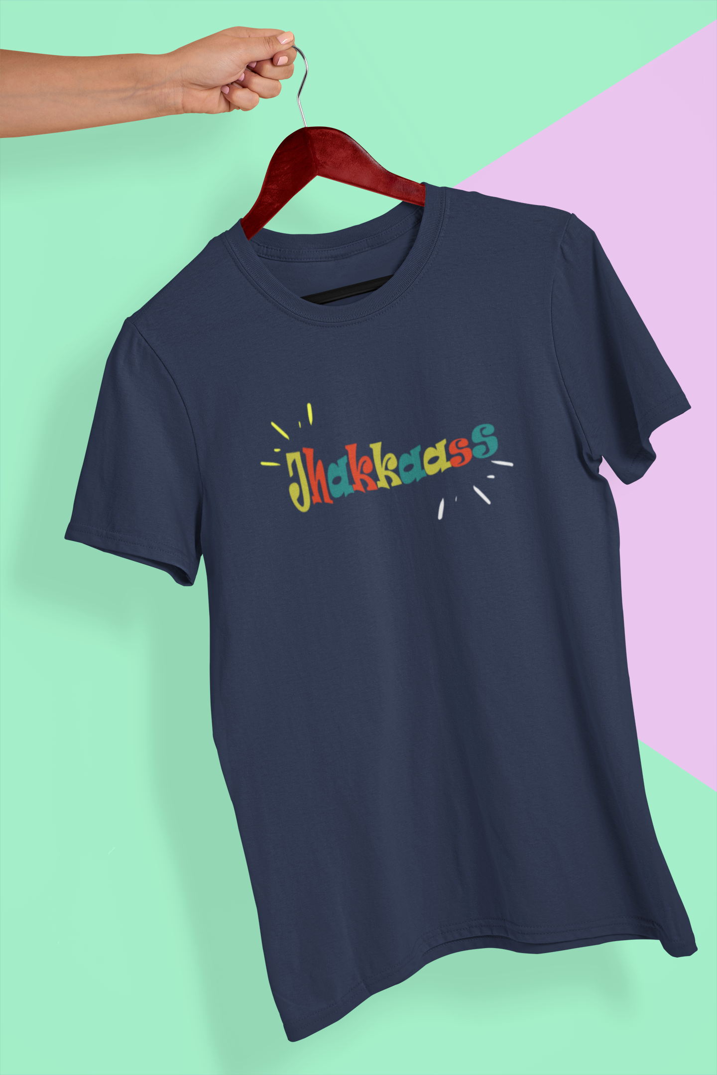 Jhakassas Mens Half Sleeves T-shirt- FunkyTeesClub