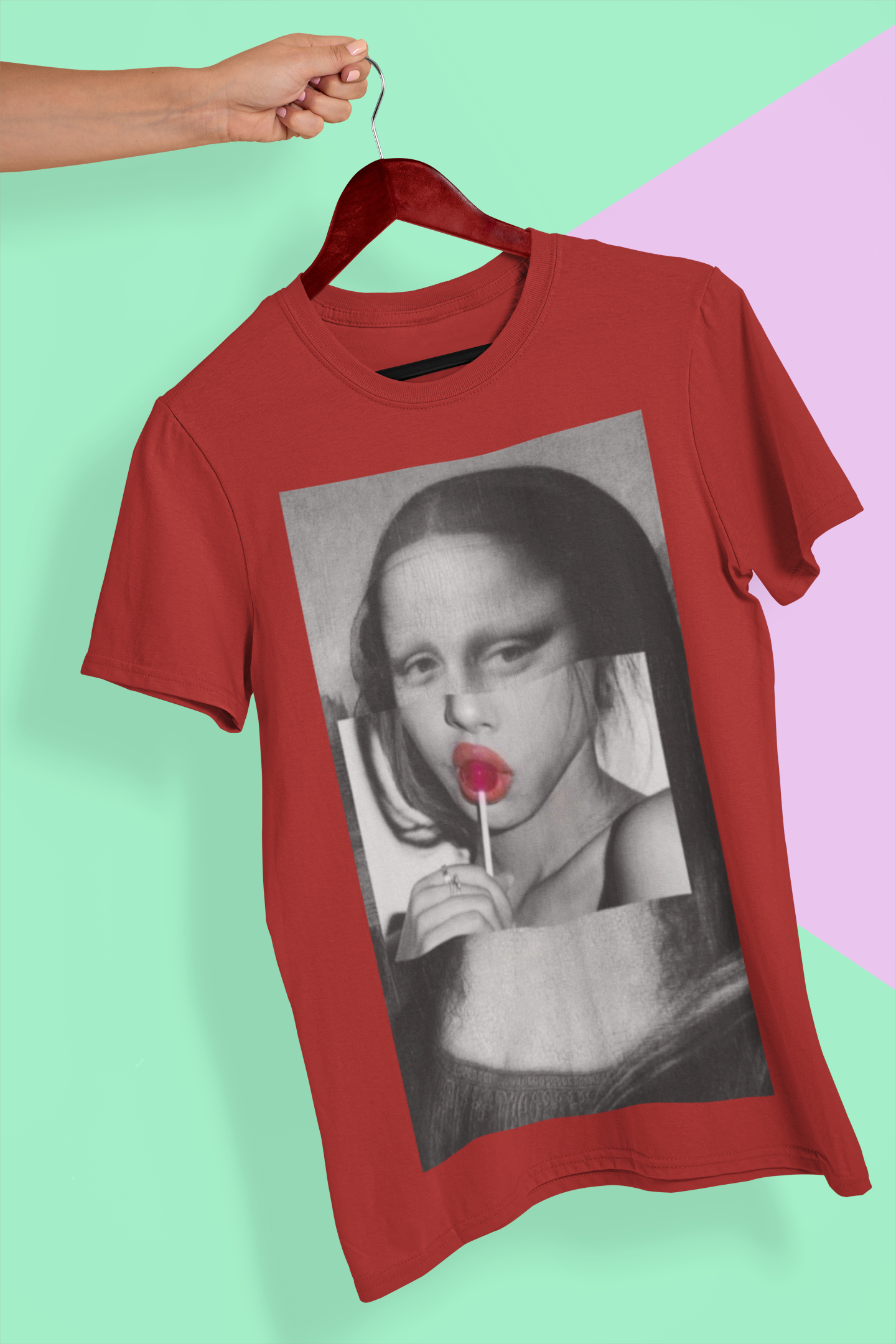 Monapop Women Half Sleeves T-shirt- FunkyTeesClub