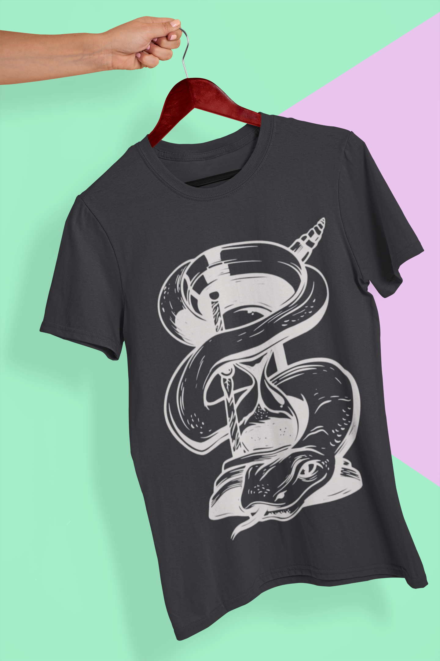 Hourglass Women Half Sleeves T-shirt- FunkyTeesClub