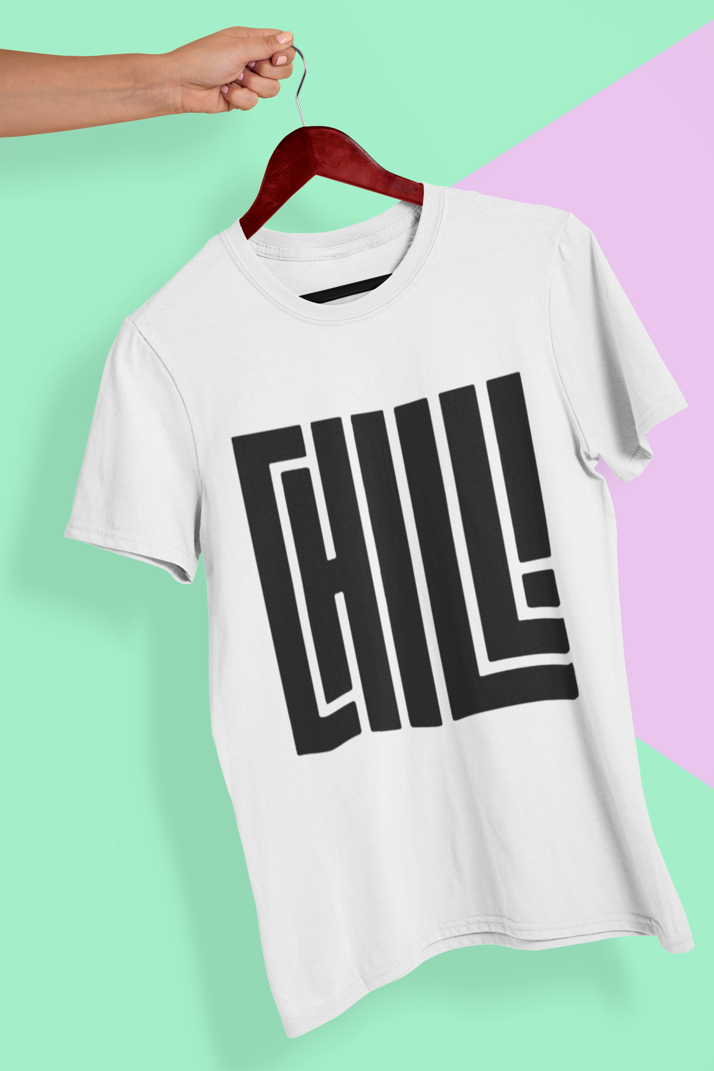 Chill Mens Half Sleeves T-shirt- FunkyTeesClub