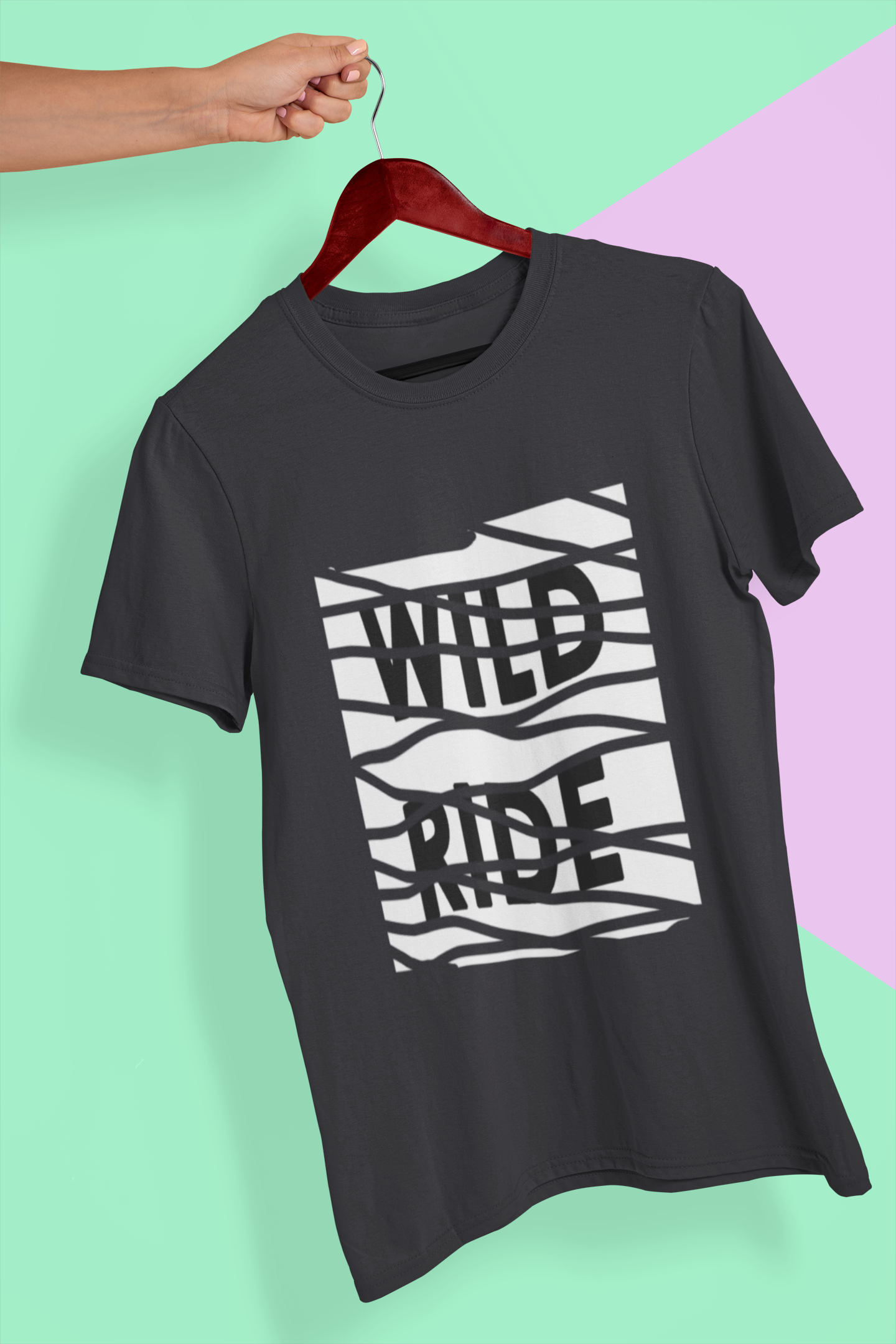 Wild Life Mens Half Sleeves T-shirt- FunkyTeesClub