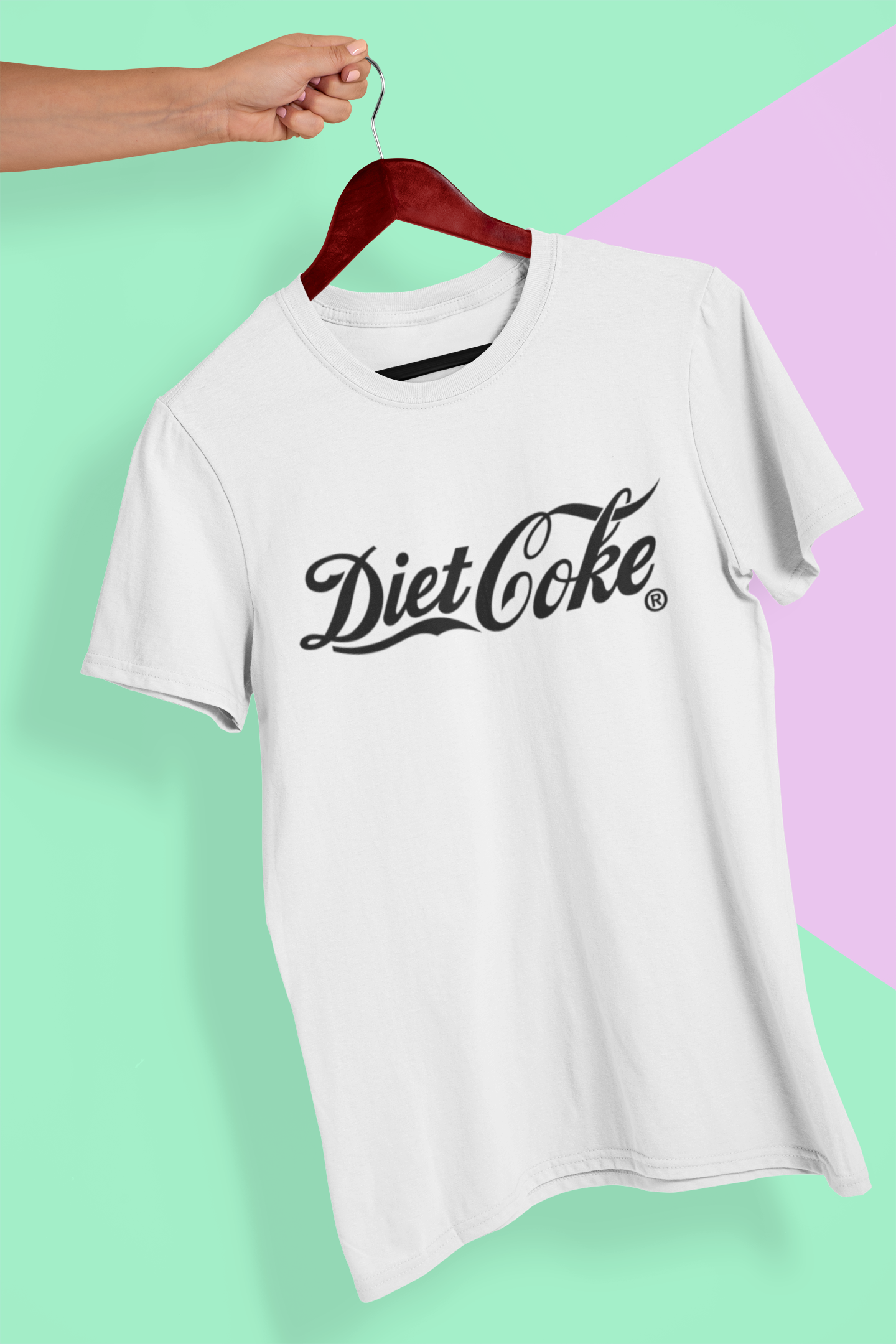 Diet Coke Women Half Sleeves T-shirt- FunkyTeesClub