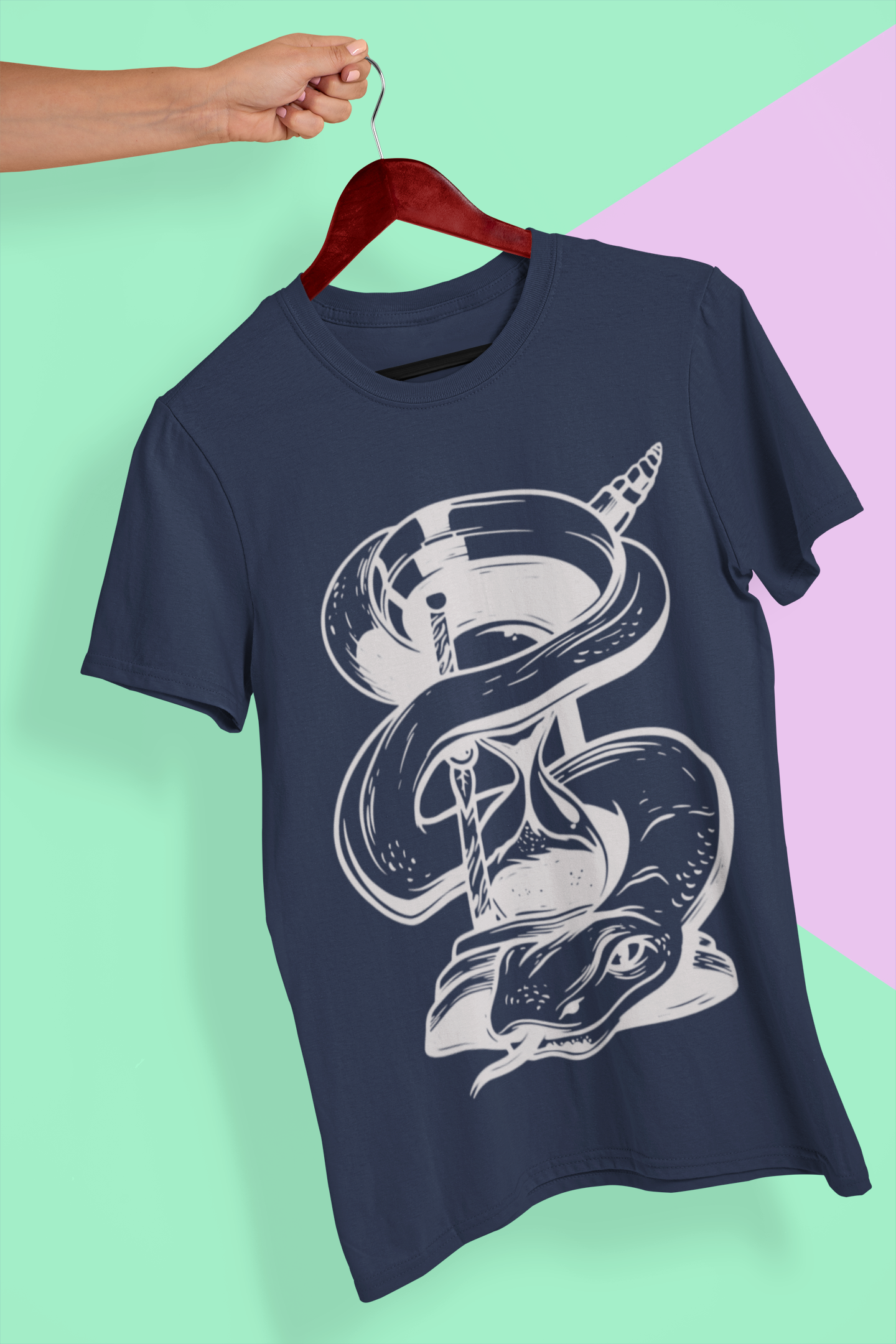Hourglass Women Half Sleeves T-shirt- FunkyTeesClub