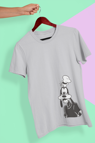 Happy Goffy Mens Half Sleeves T-shirt- FunkyTeesClub