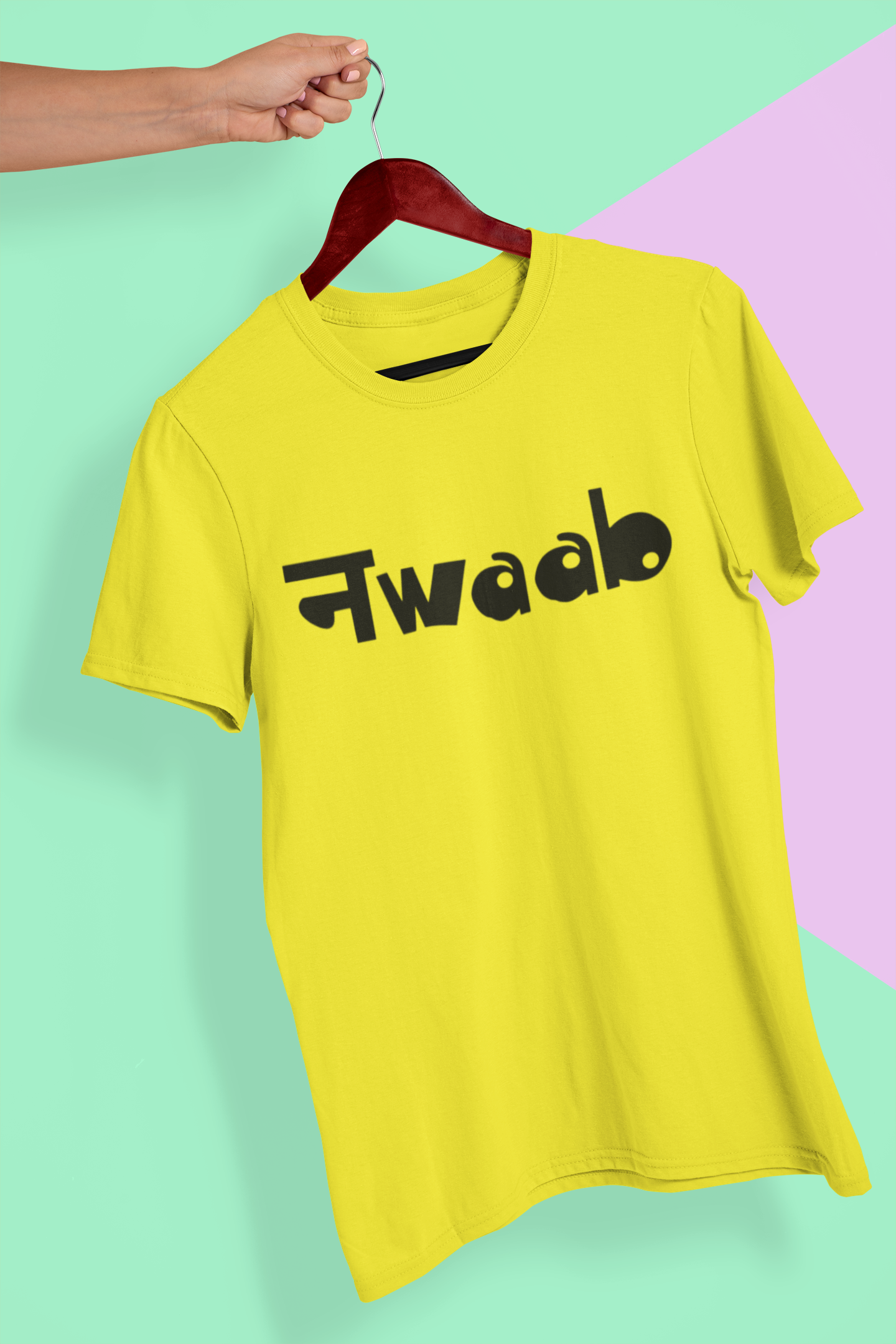 Nwaab Mens Half Sleeves T-shirt- FunkyTeesClub