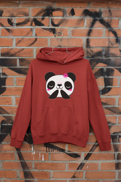 Panda Love Couple Hoodie-FunkyTeesClub