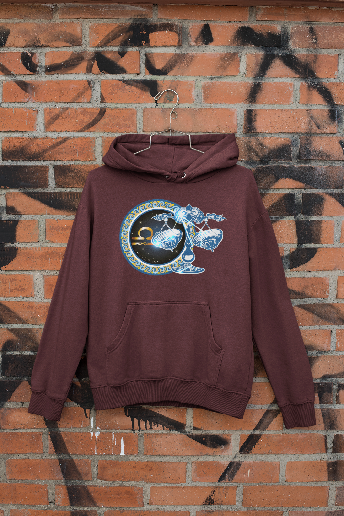 Libra Zodiac Sign Hoodies for Women-FunkyTeesClub