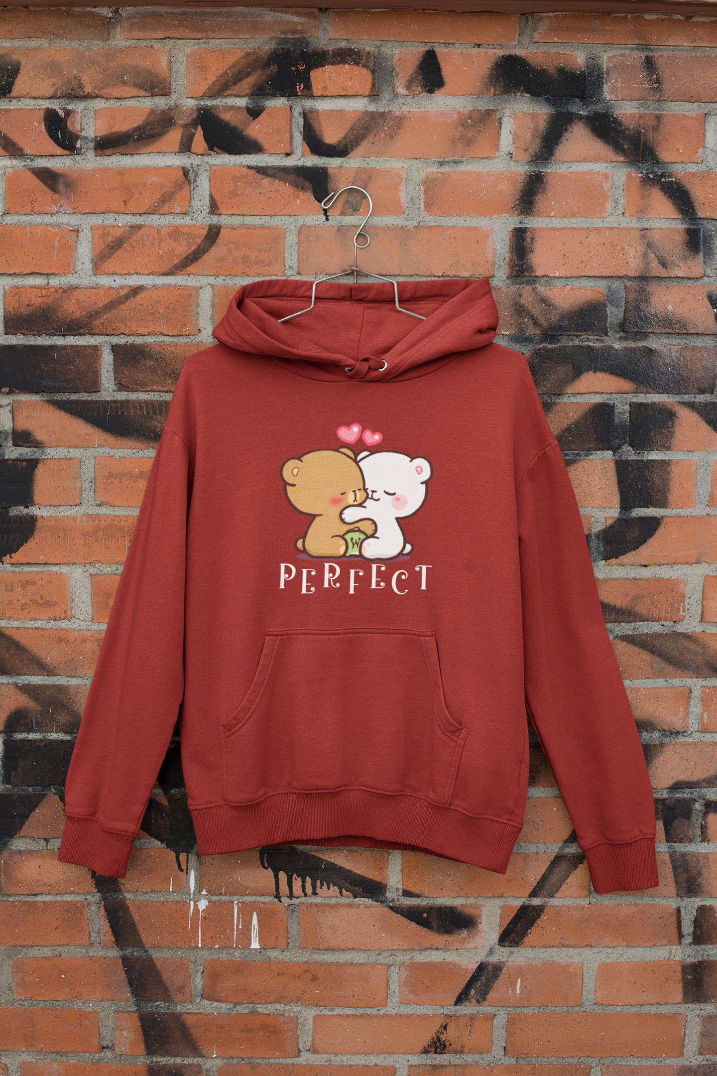Prefect Pair Couple Hoodie-FunkyTeesClub