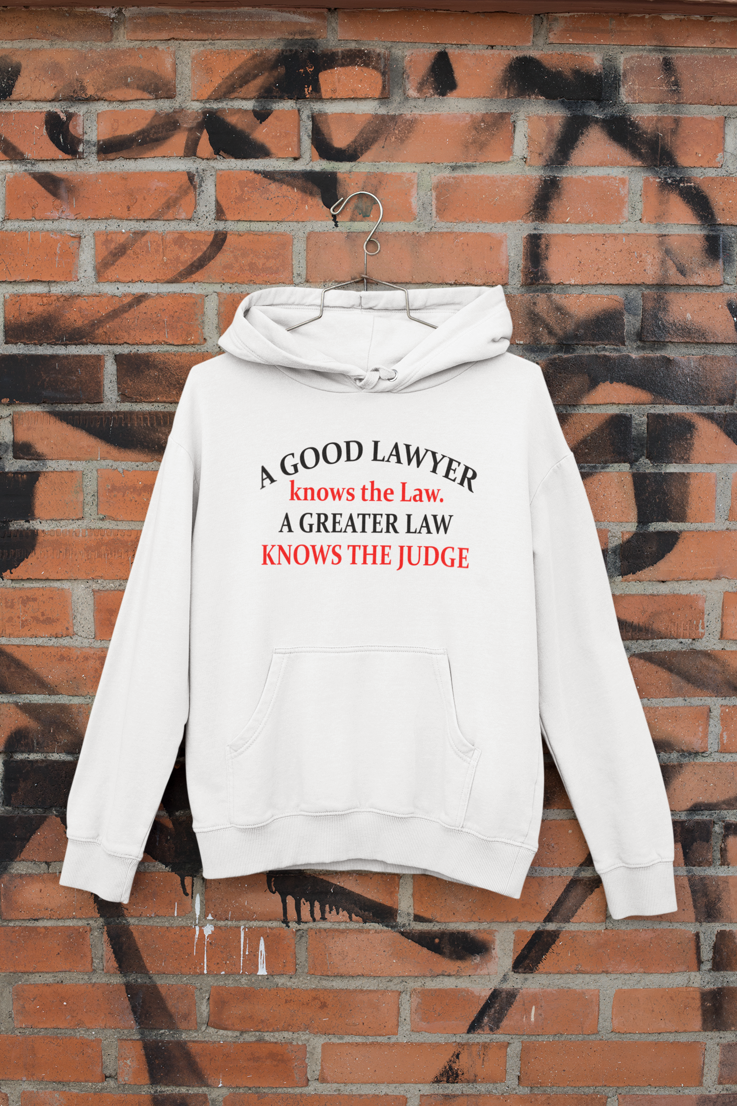A Good Lawyer Knows The Law Hoodies for Women-FunkyTeesClub