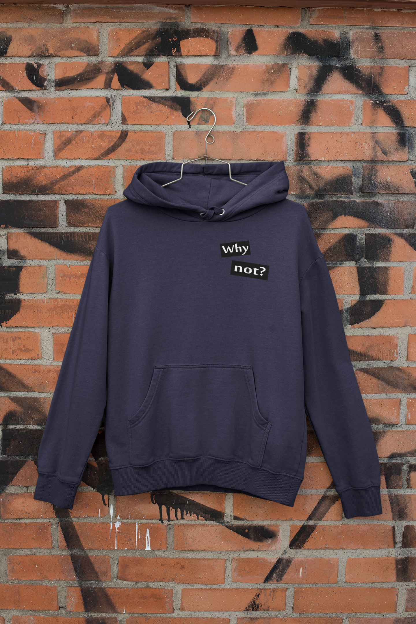 Why Not Quotes Men Hoodies-FunkyTeesClub