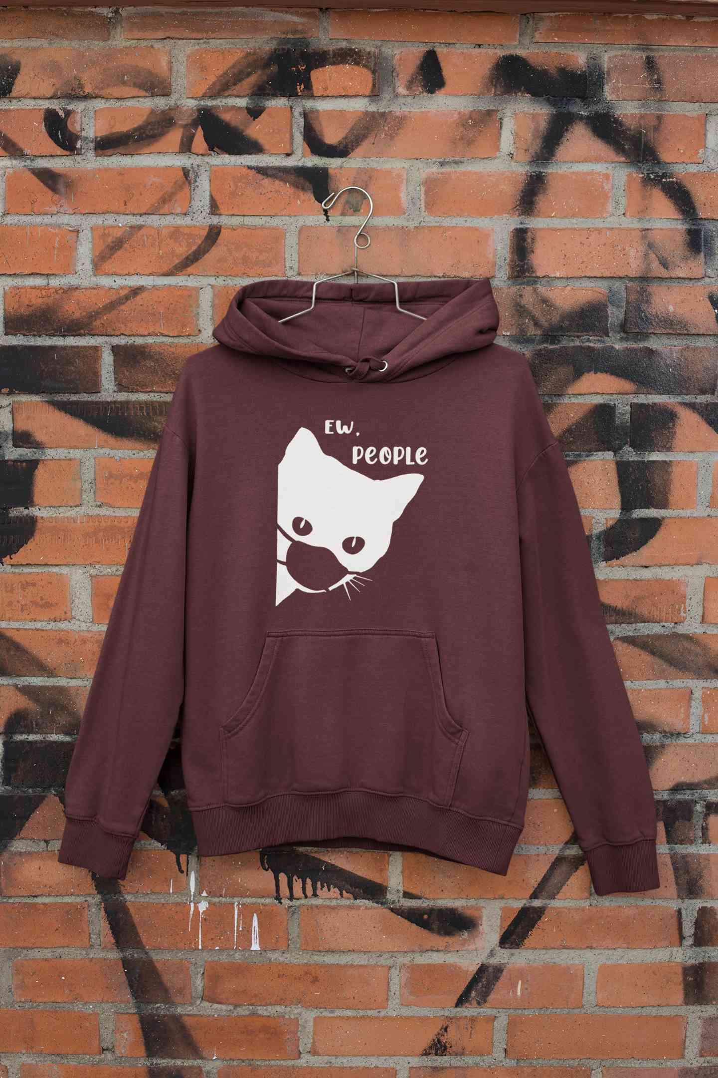 Ew People Hoodies for Women-FunkyTeesClub